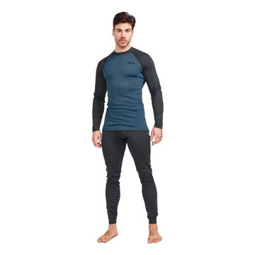 Craft Thermounterhemd Warm Baselayer Set (2-St., Lange Unterhose und Langarmshirt) mit weich angerautem Innenfutter