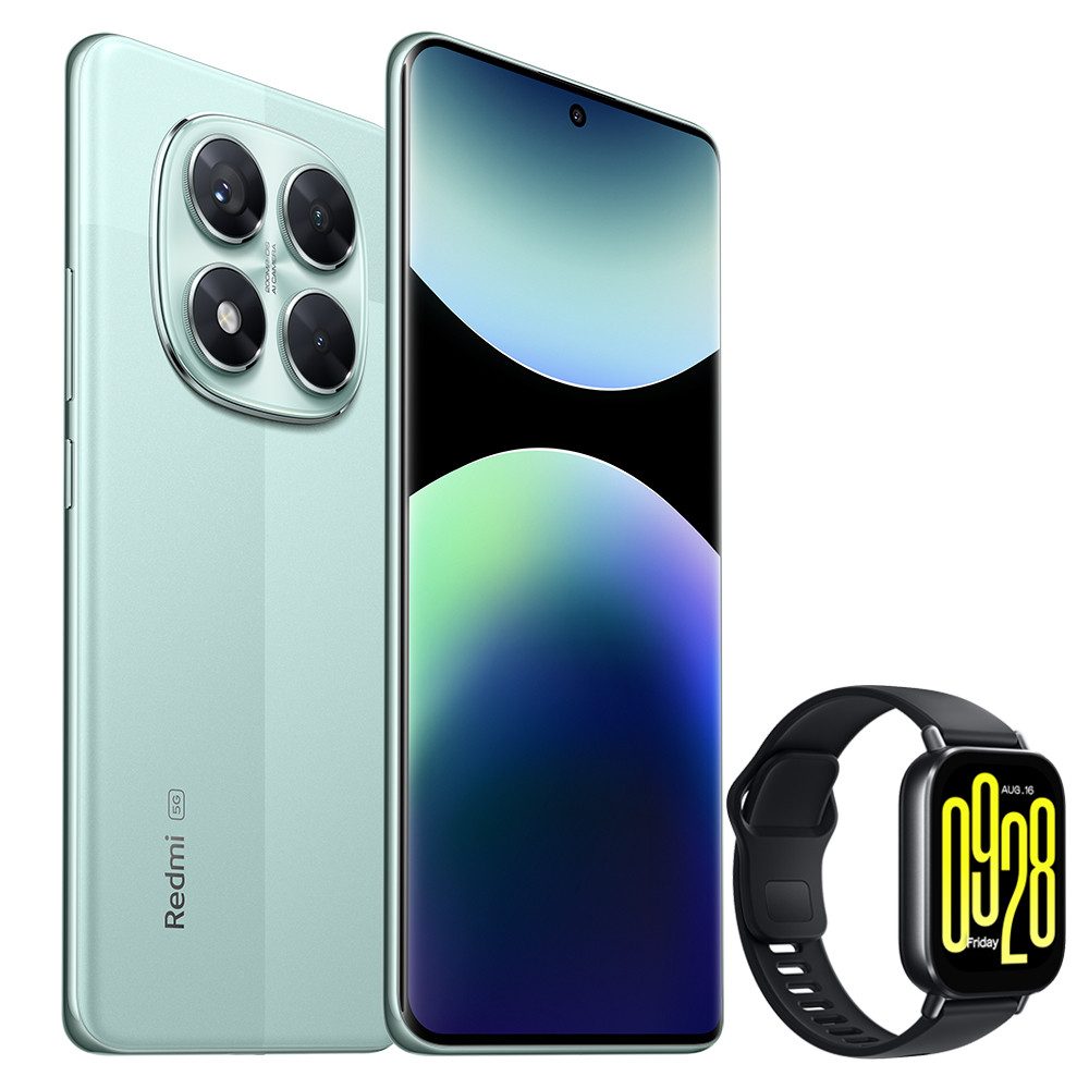 Xiaomi Redmi Note 14 Pro 5G 12+512GB Smartphone & Smartwatch Handy (6.67 Zoll, 200 MP Kamera)