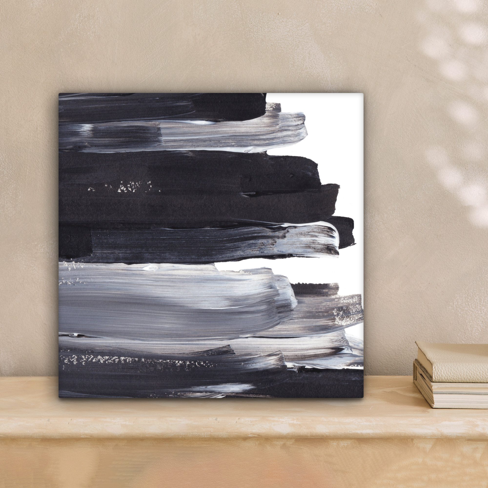 OneMillionCanvasses® Leinwandbild Farbe - Schwarz - günstig online kaufen