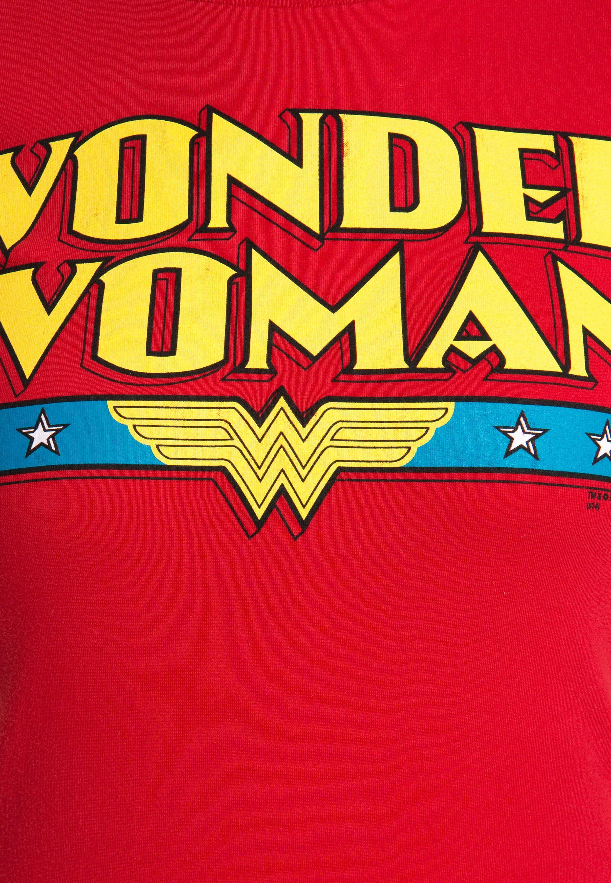 Wonder T-Shirt mit Woman LOGOSHIRT lässigem Vintage-Print