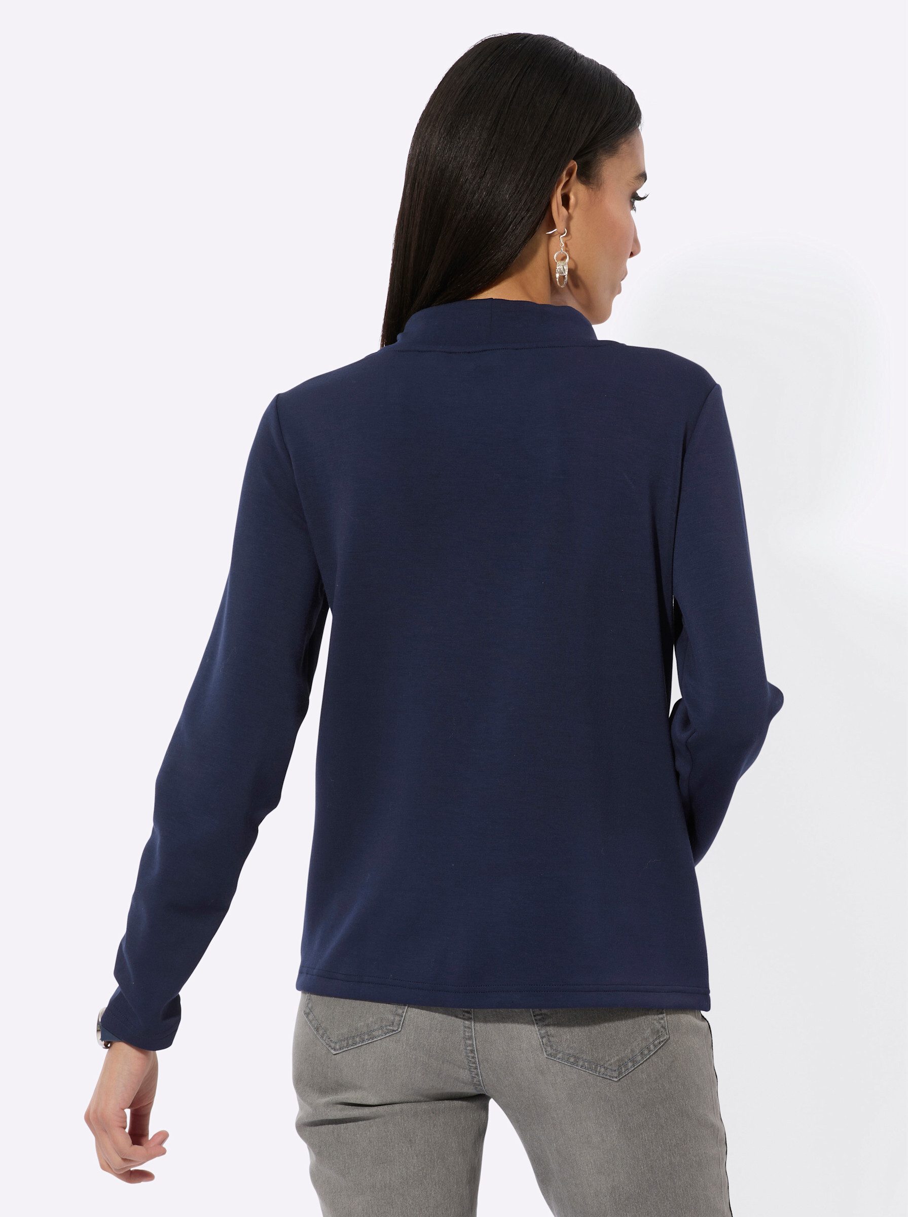 creation L Langarmshirt "Modal-Mix-Shirt", (1 tlg.) günstig online kaufen