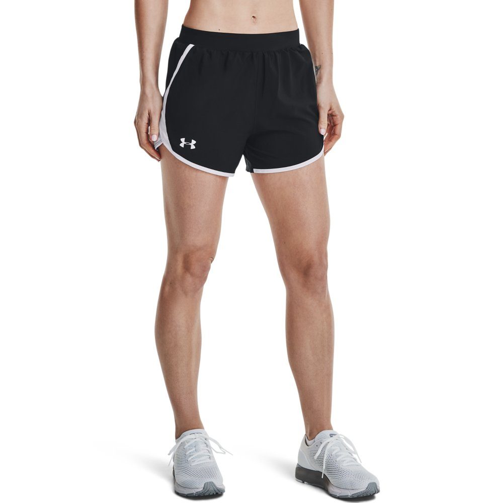 2.0 BY UA Under FLY Armour® SHORT Laufshorts Black-White