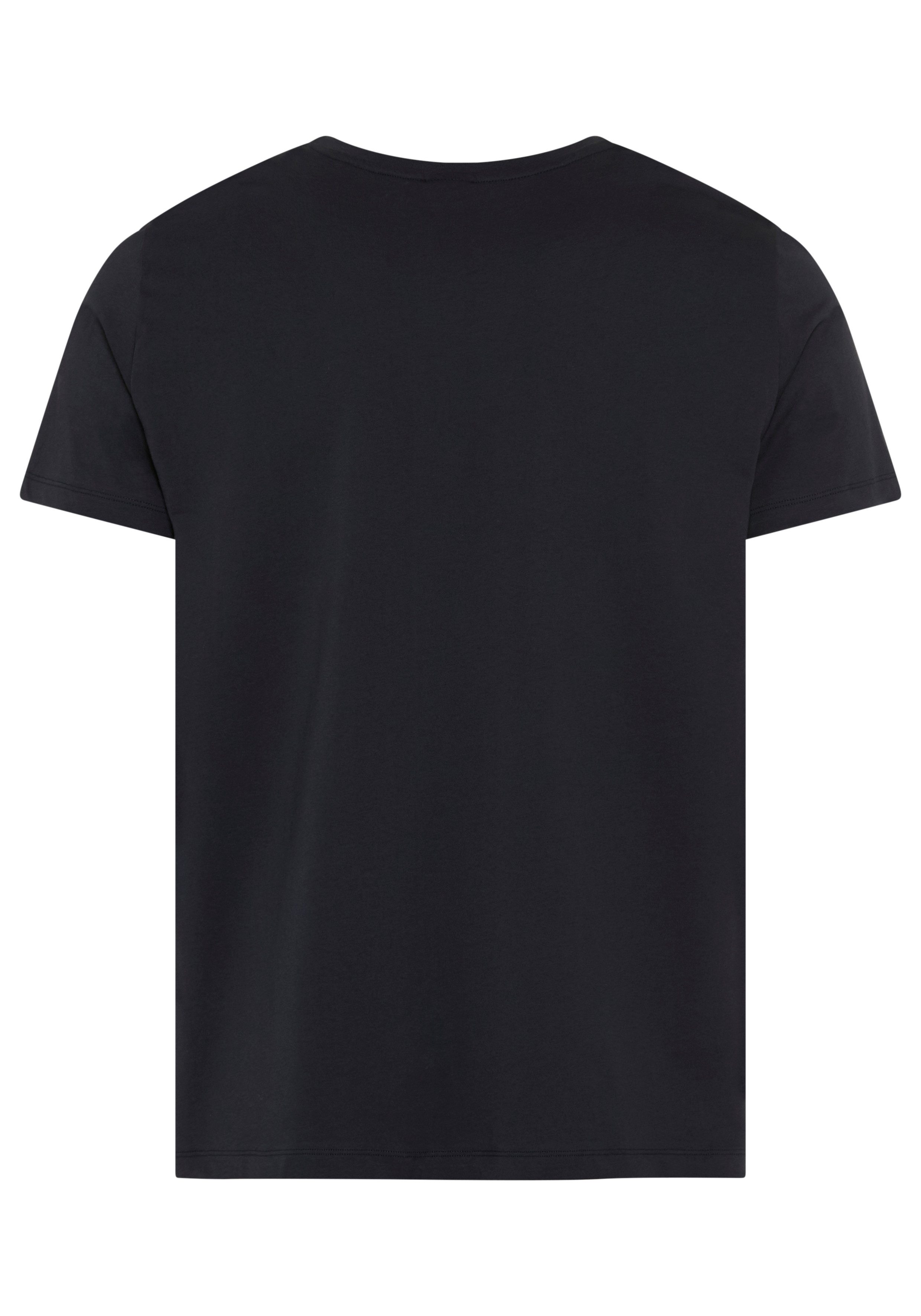 BOSS T-Shirt Rundhals, Jersey, kleines Logo, regular fit günstig online kaufen