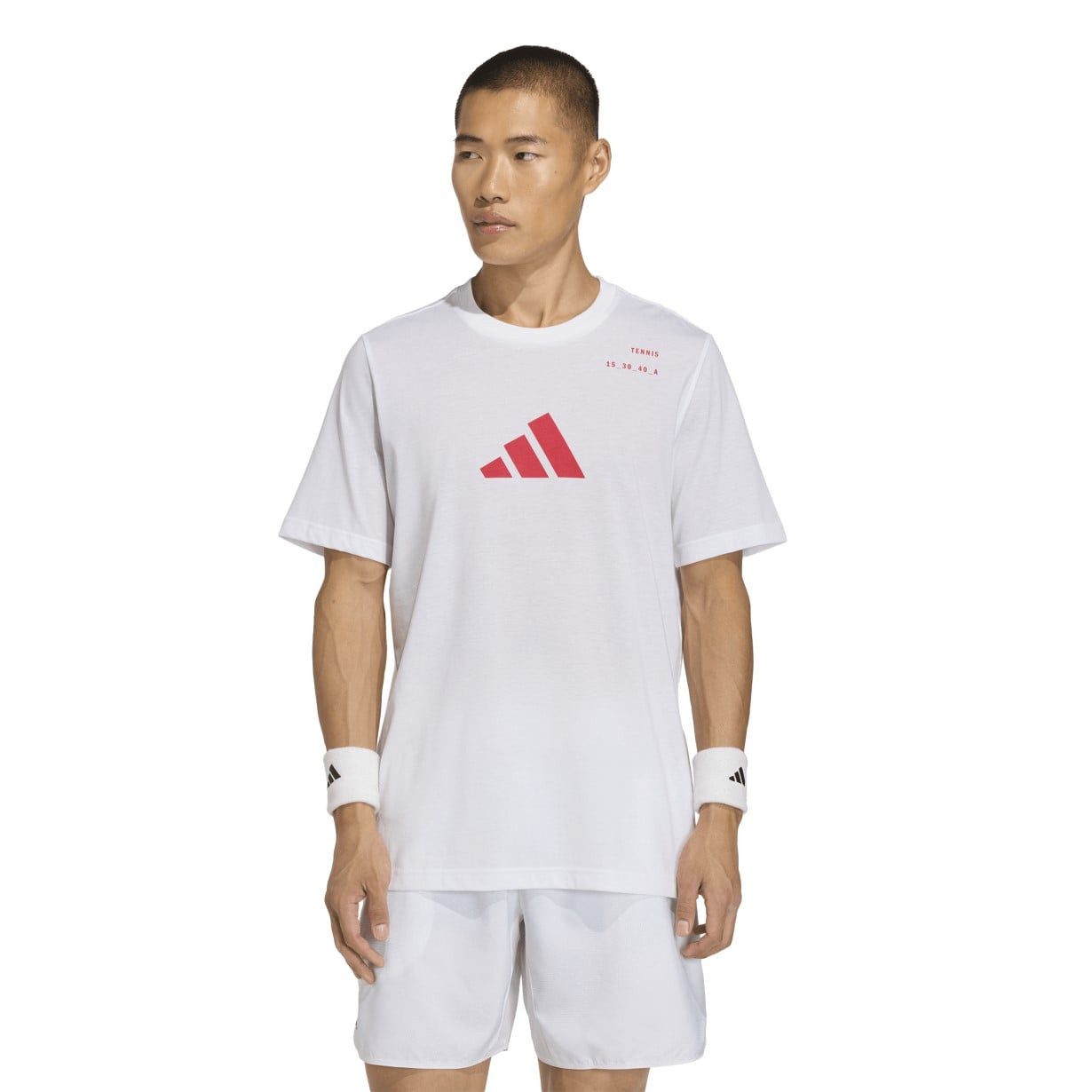 T-Shirt Tennis Category Graphic (Baumwollmix) weiss Herren