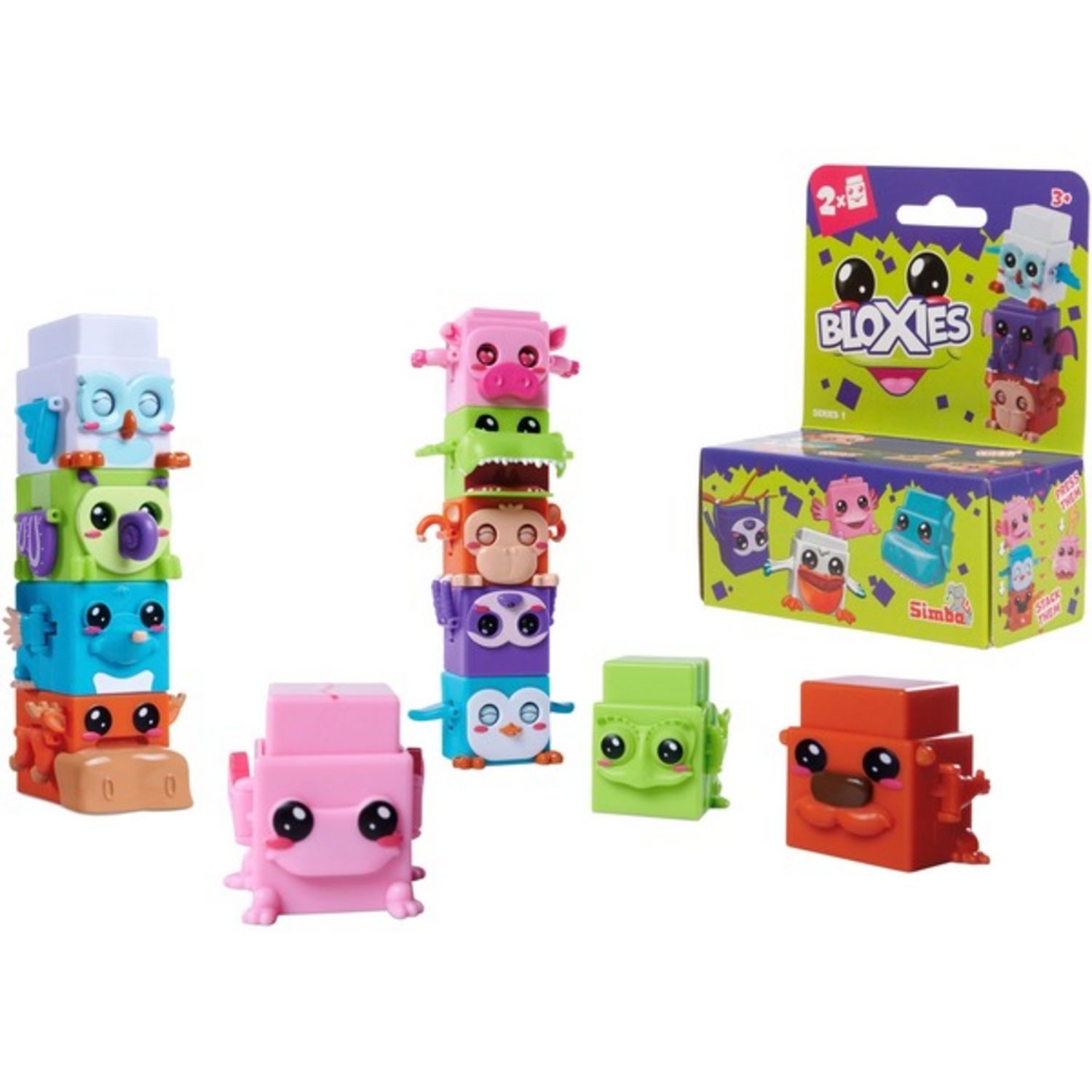 Spiel Bloxies Spielfiguren Serie 1, 2 Stk.