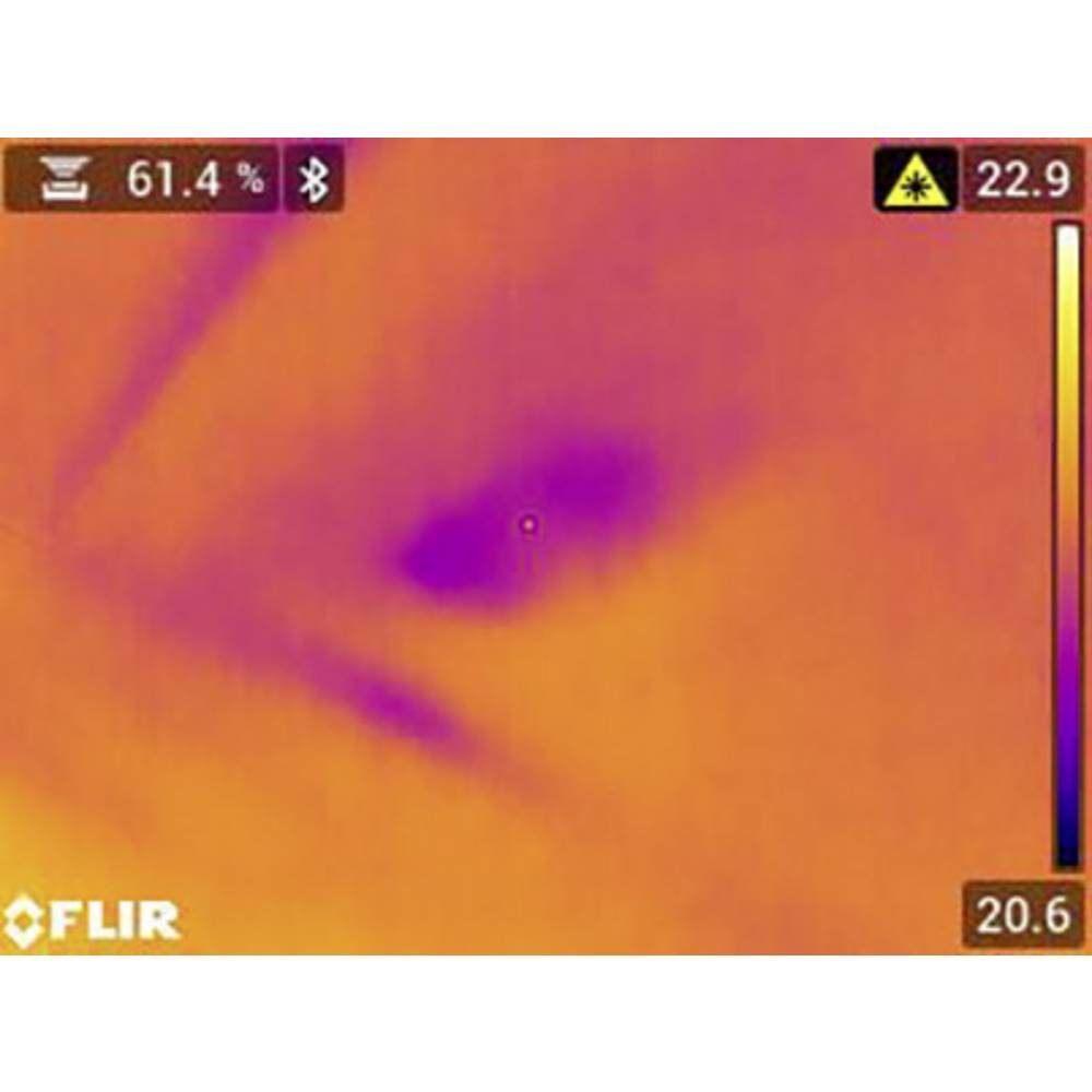 Flir Feuchtigkeitsmesser Gebäudeinspentionssystem MR277, integrierte Wärmebildkamera, Temperaturmessung, Berührungslose IR-Mess