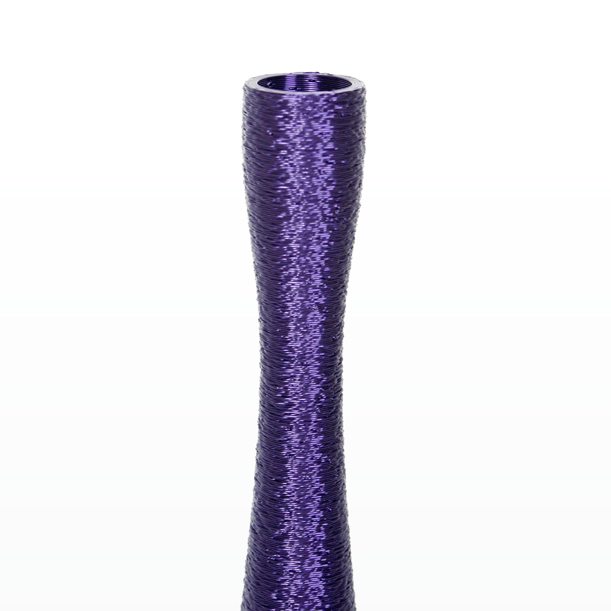 Kreative Feder Dekovase – Bio-Kunststoff, aus Rohstoffen; Violet Blumenvase aus & nachwachsenden Vase wasserdicht Designer Dekorative bruchsicher