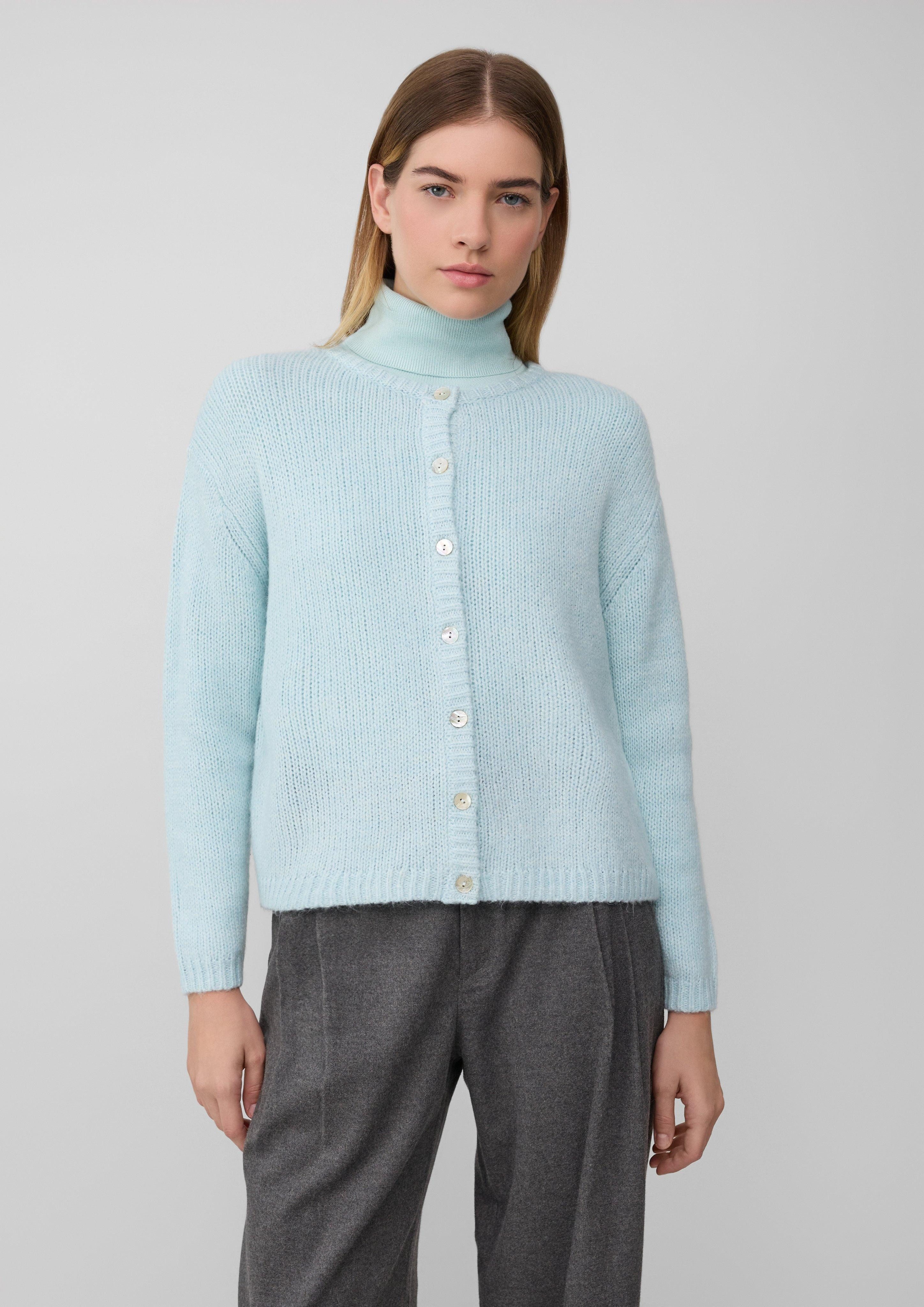 s.Oliver Strickjacke Cardigan aus Alpakamix günstig online kaufen