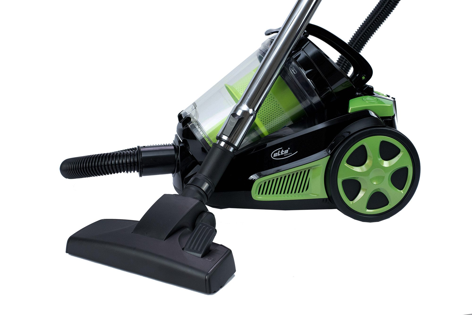 Elta Bodenstaubsauger Zyklon Deluxe, 850 W, beutellos, 3 Liter Staubbehälter – beutellos & kostensparend