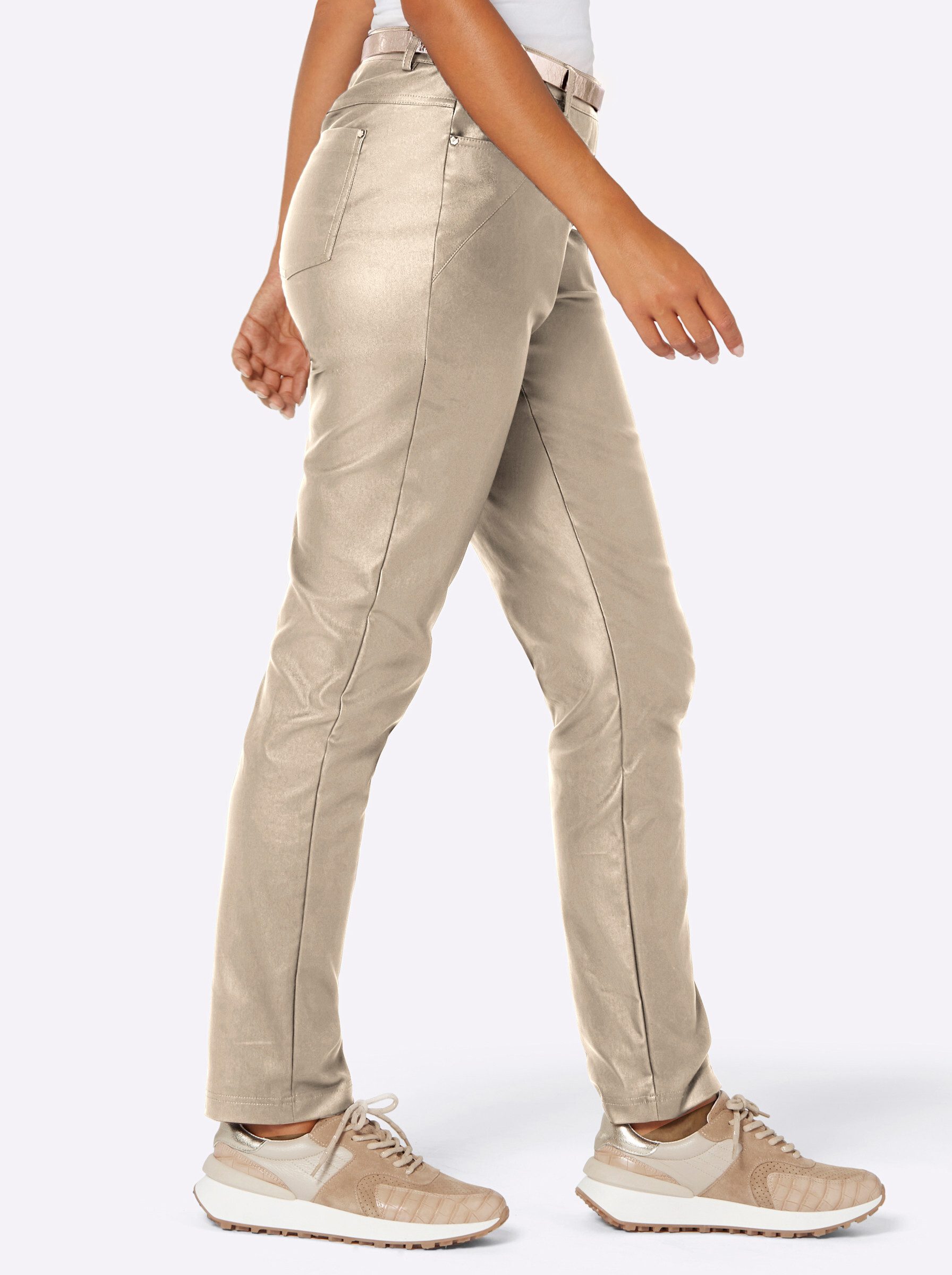 creation L Jerseyhose 5-Pocket-Hose Innenbeinlänge ca. günstig online kaufen