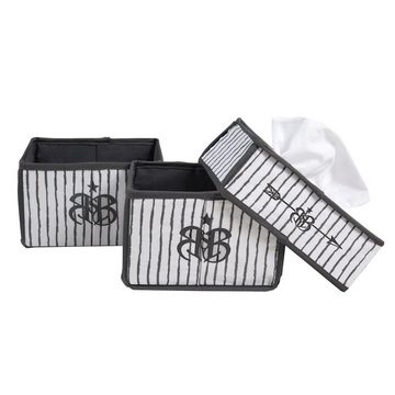 roba® Badorganizer Pflegeorganizer-Set (3 St), 2 Boxen für Windeln & Zubehör, 1 Feuchtücherbox