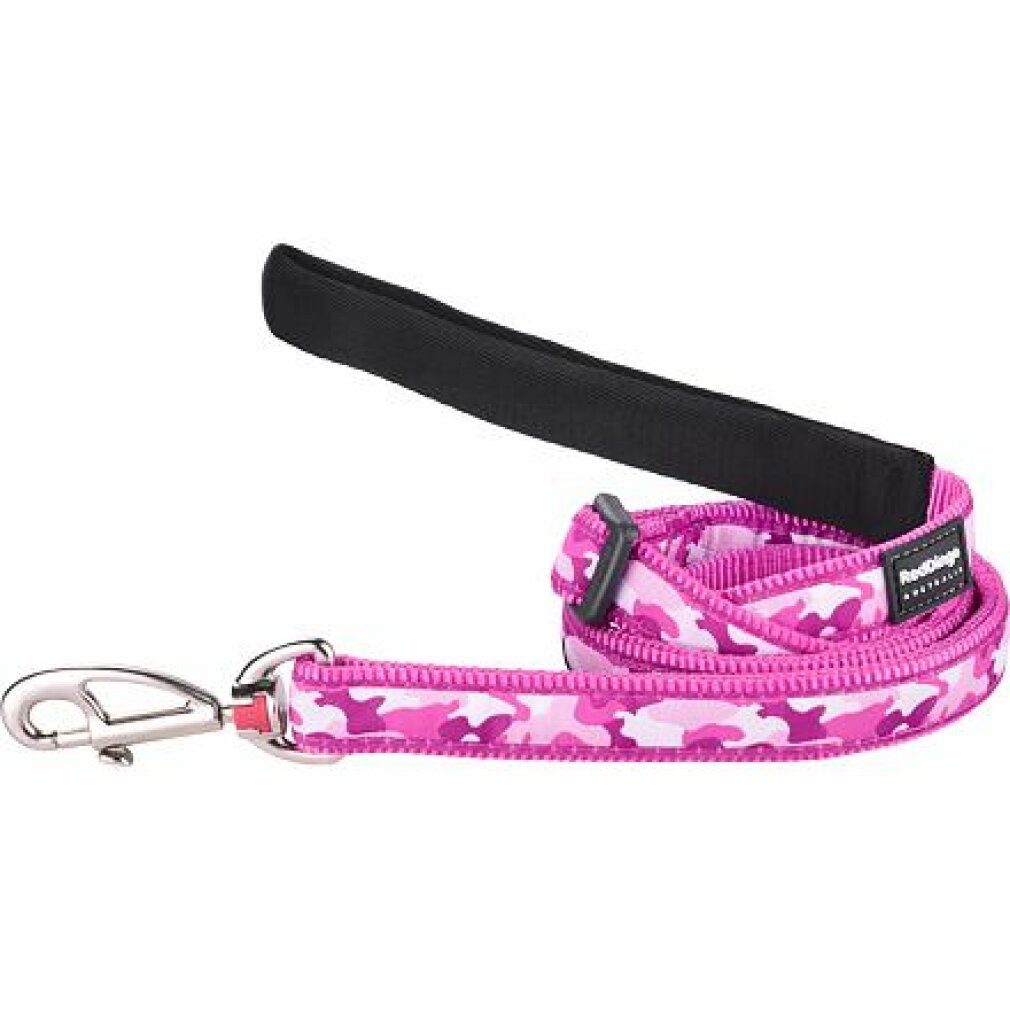 Red Dingo Hundeleine Leine RD 12 mm x 1,8 m - Camouflage Hot Pink, (Packung)