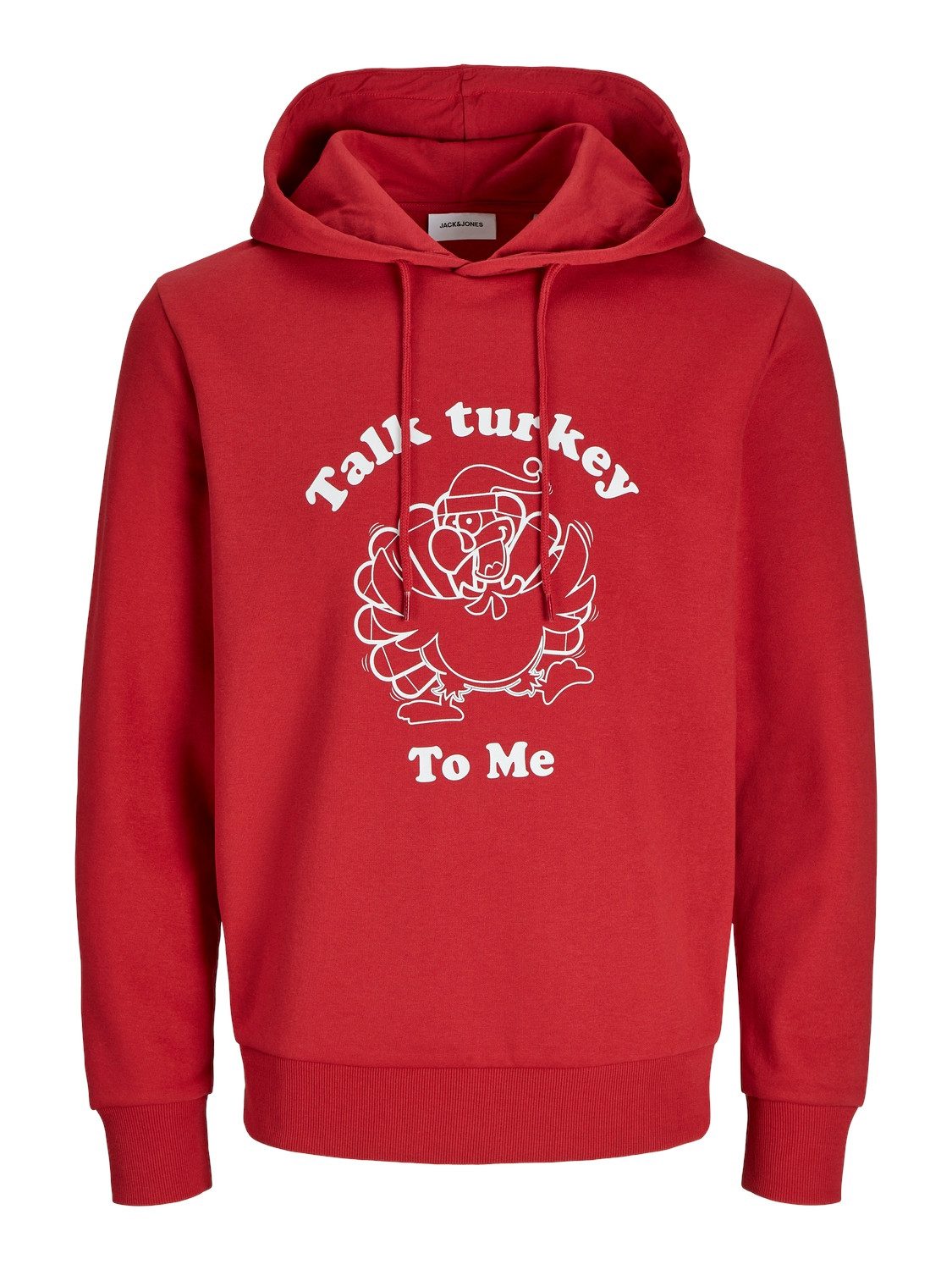 Kapuzensweatshirt JJXMAS ONE COLOR FUNNY SWEAT HOOD