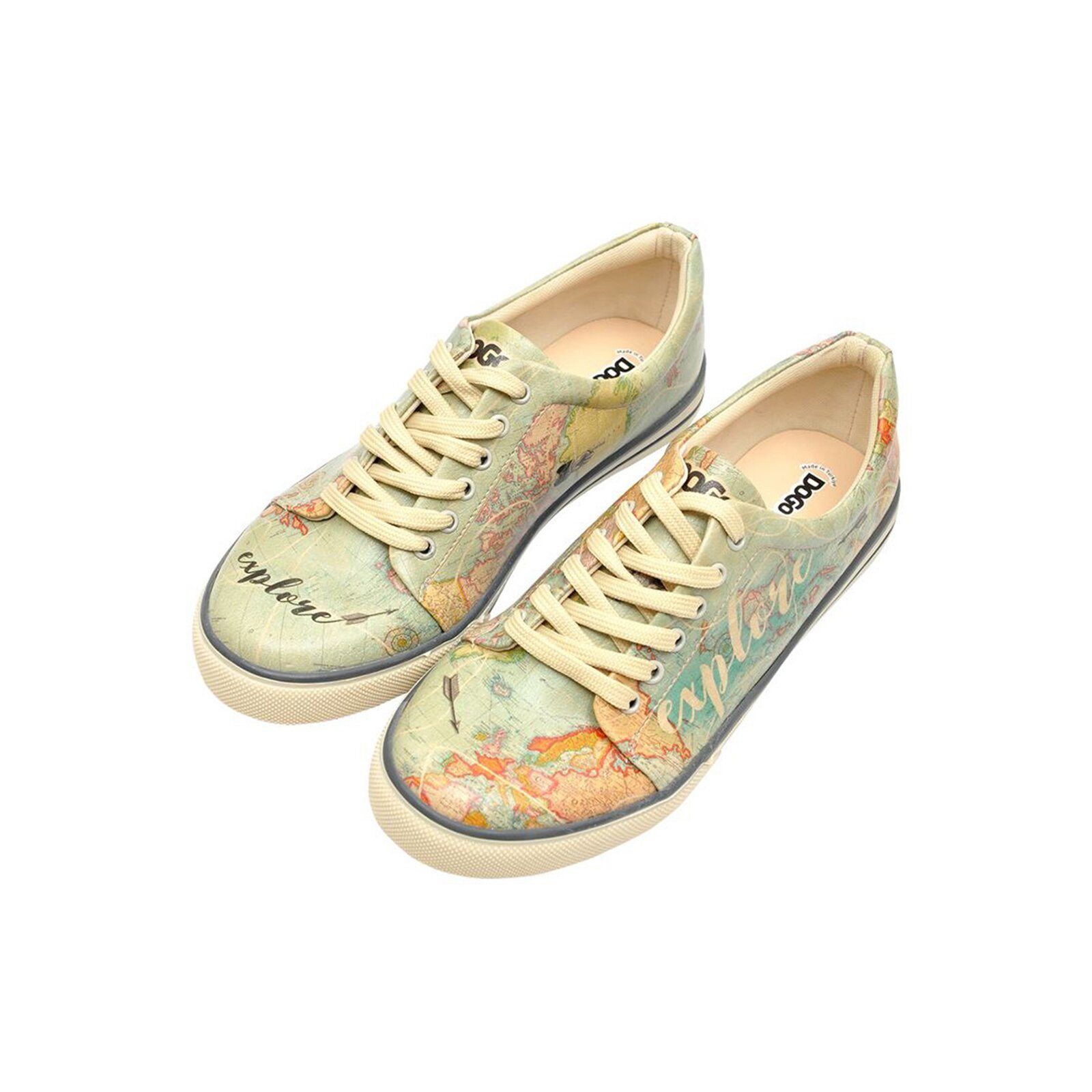 DOGO Classic Schnürsneaker Explore Damen Sneaker Sneaker Handgefertigt günstig online kaufen