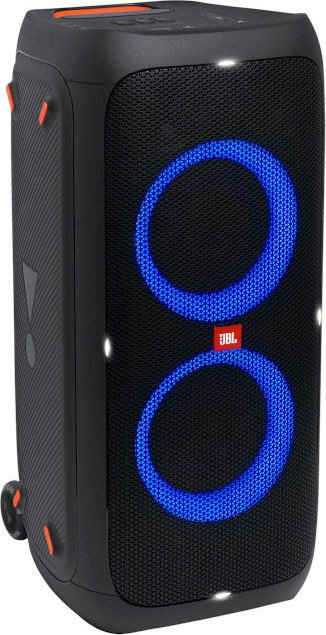 JBL Party Box 310 Party-Lautsprecher (Bluetooth, 240 W, tolle Lichteffekte, rollbar, Akku, USB)