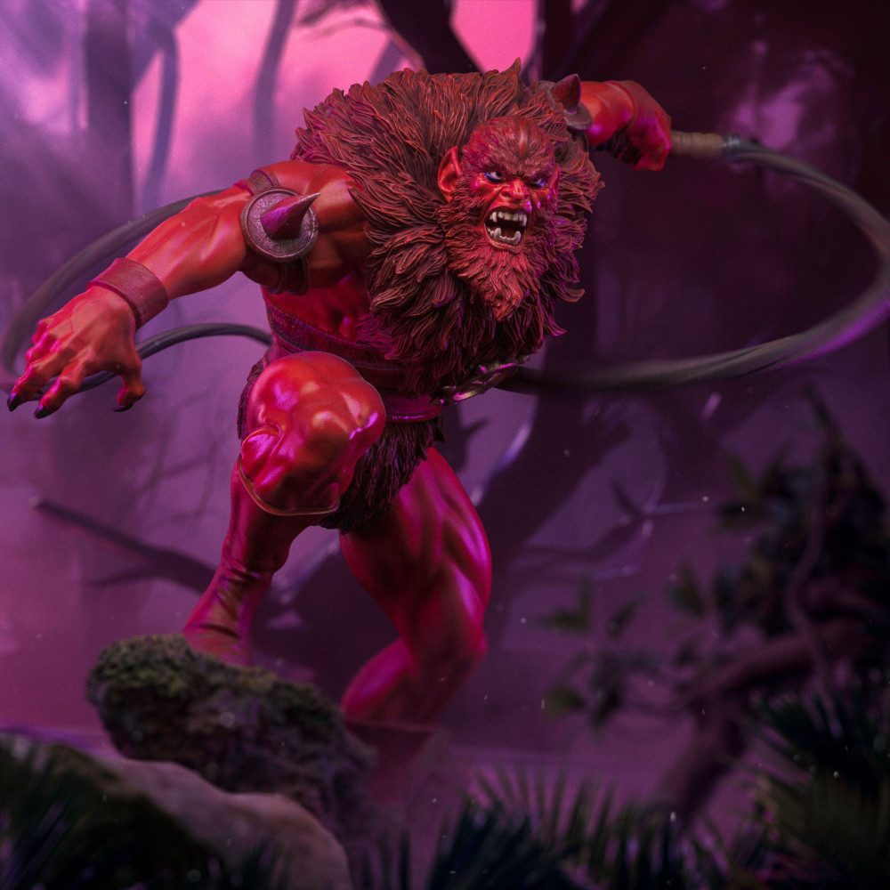 Iron Studios Merchandise-Figur Masters of the Universe Art Scale Statue 1/10 Red Beast Man (Exclusive – Bild 5 von 5