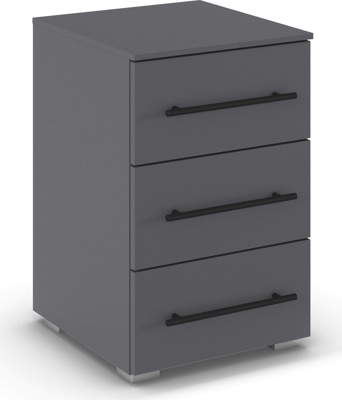 OTTO home Nachtkommode Nachttisch Nachtschrank Schubladen Sideboard Schubladenkommode AVOLA (Breite 40 cm inkl. SOFT-CLOSE-FUNKTION mit Dekorfront), mit 3 geräumigen Schubladen für viel Stauraum MADE IN GERMANY