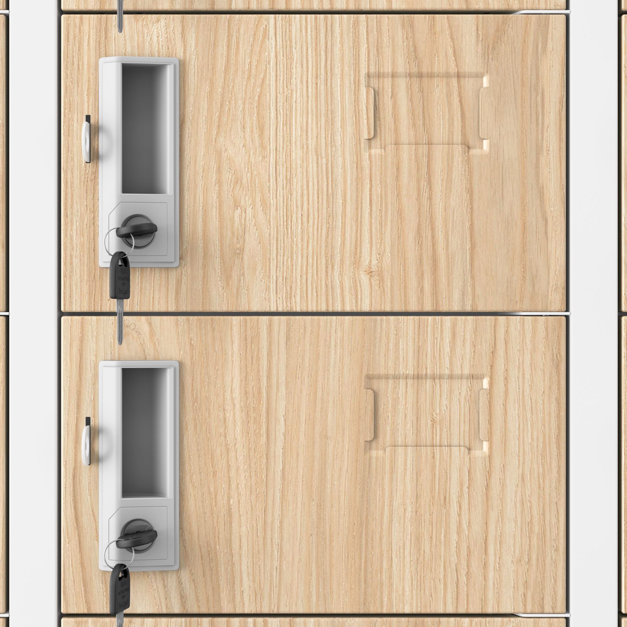Jan Nowak Mehrzweckschrank Metall Wertfachschrank OLIVER 90 cm 33 Fächer abschließbar (0,6 mm 185 x 90 x 45 cm Lüftungsschlitze Wandmontage PZH) Depotschrank Schließfachschrank Schloss je Fach 185 cm hoch