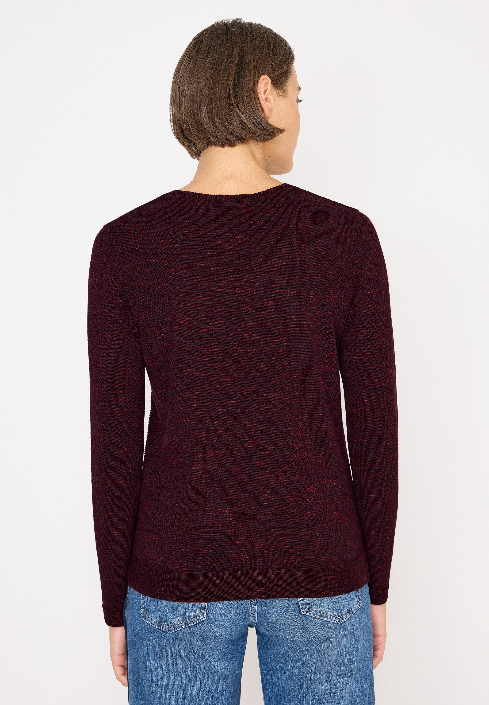 CECIL Strickpullover im Melange Look