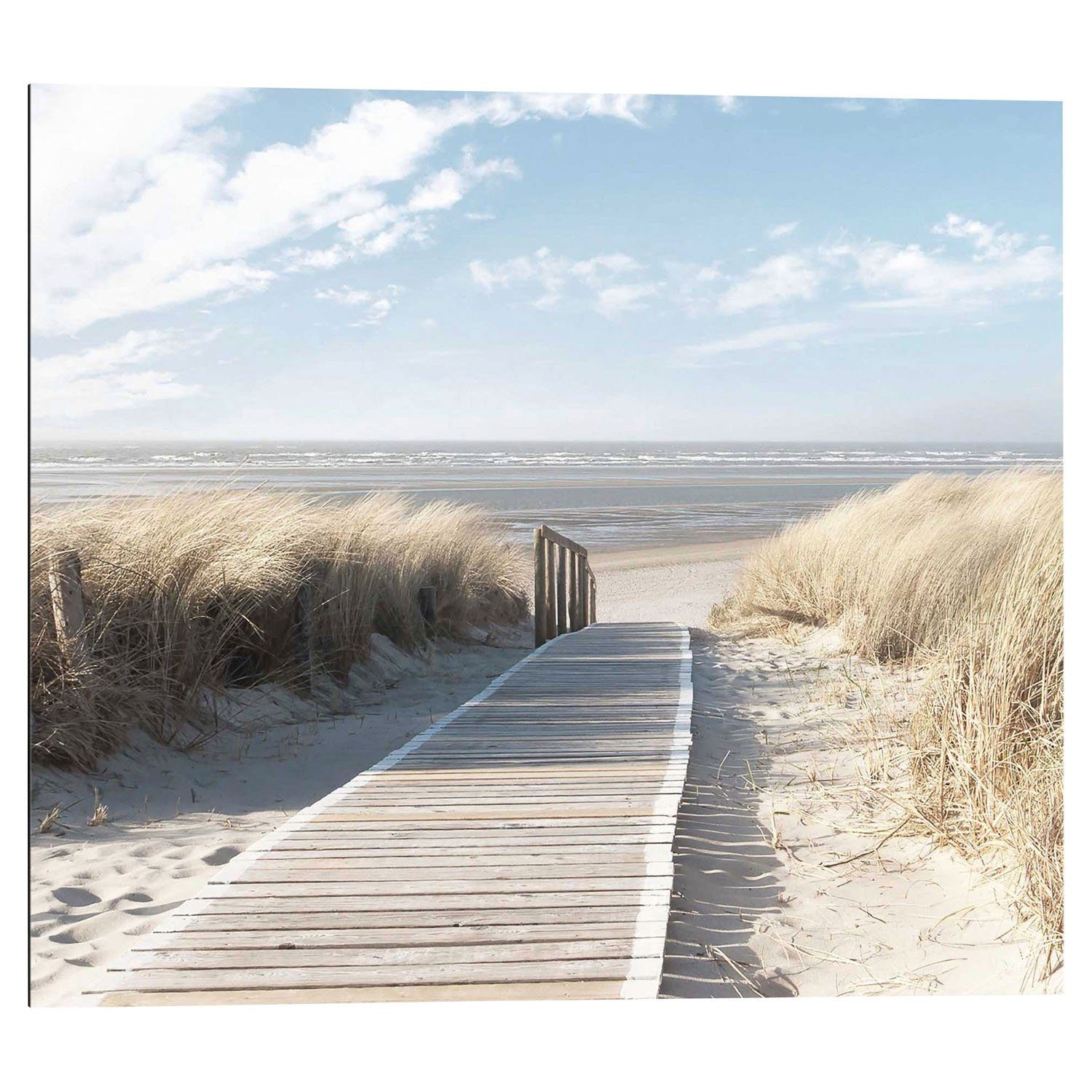 Reinders! Wandbild MARAL, Blau, Beige, 40 x 50 cm, Dunes, Strand (1 St) günstig online kaufen