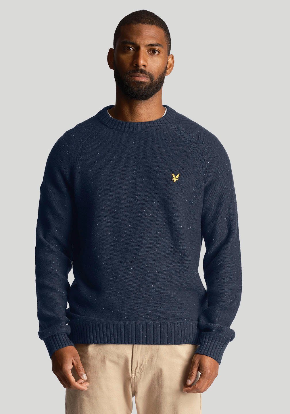 Lyle & Scott Strickpullover mit Logostickerei