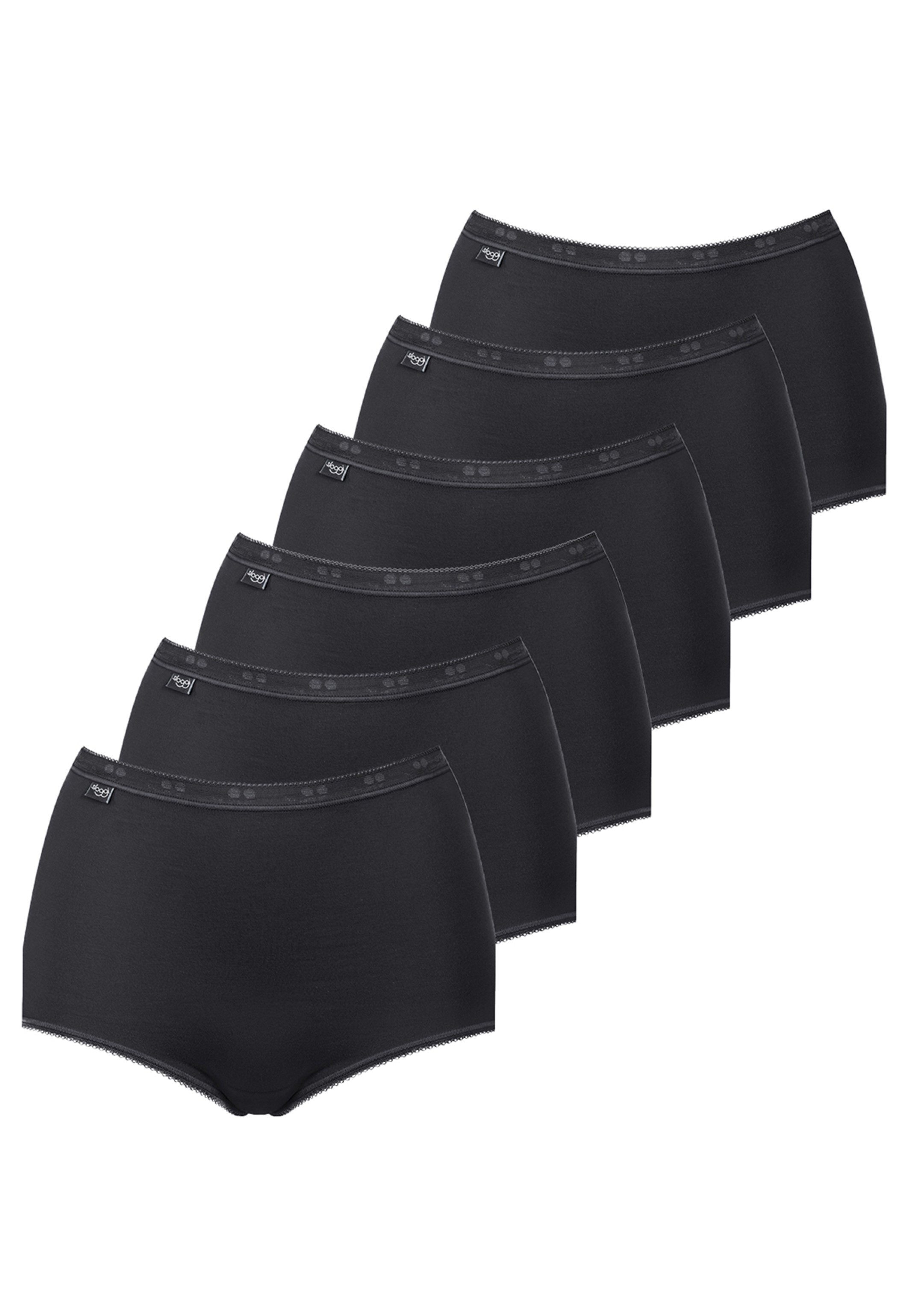 sloggi Maxislip 6er Pack Basic + (Spar-Set) Maxi Slip - Baumwolle - Atmungs günstig online kaufen