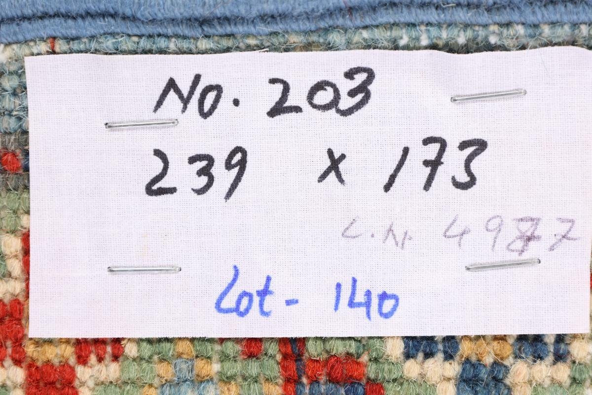 Orientteppich Kazak 174x240 Handgeknüpfter rechteckig, Höhe: Nain Trading, 5 mm Orientteppich