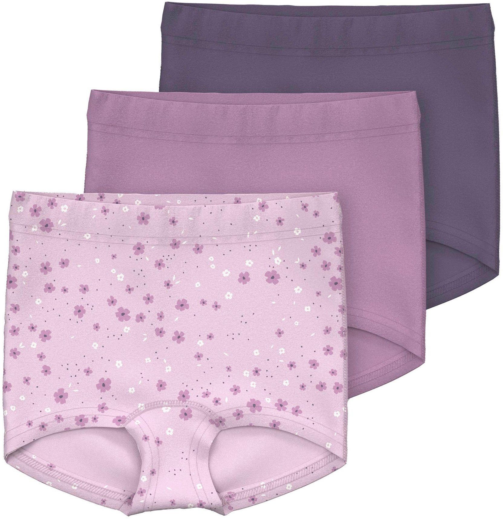 3P (Packung, WINSOME 3er-Pack) 3-St., Boxershorts NMFTIGHTS NOOS Name It FLOWER