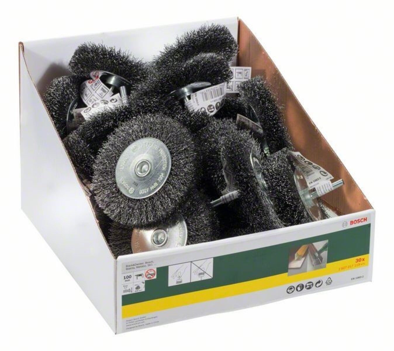 BOSCH Steinbohrer Bosch Power Tools Scheibenbürste für 2607017119