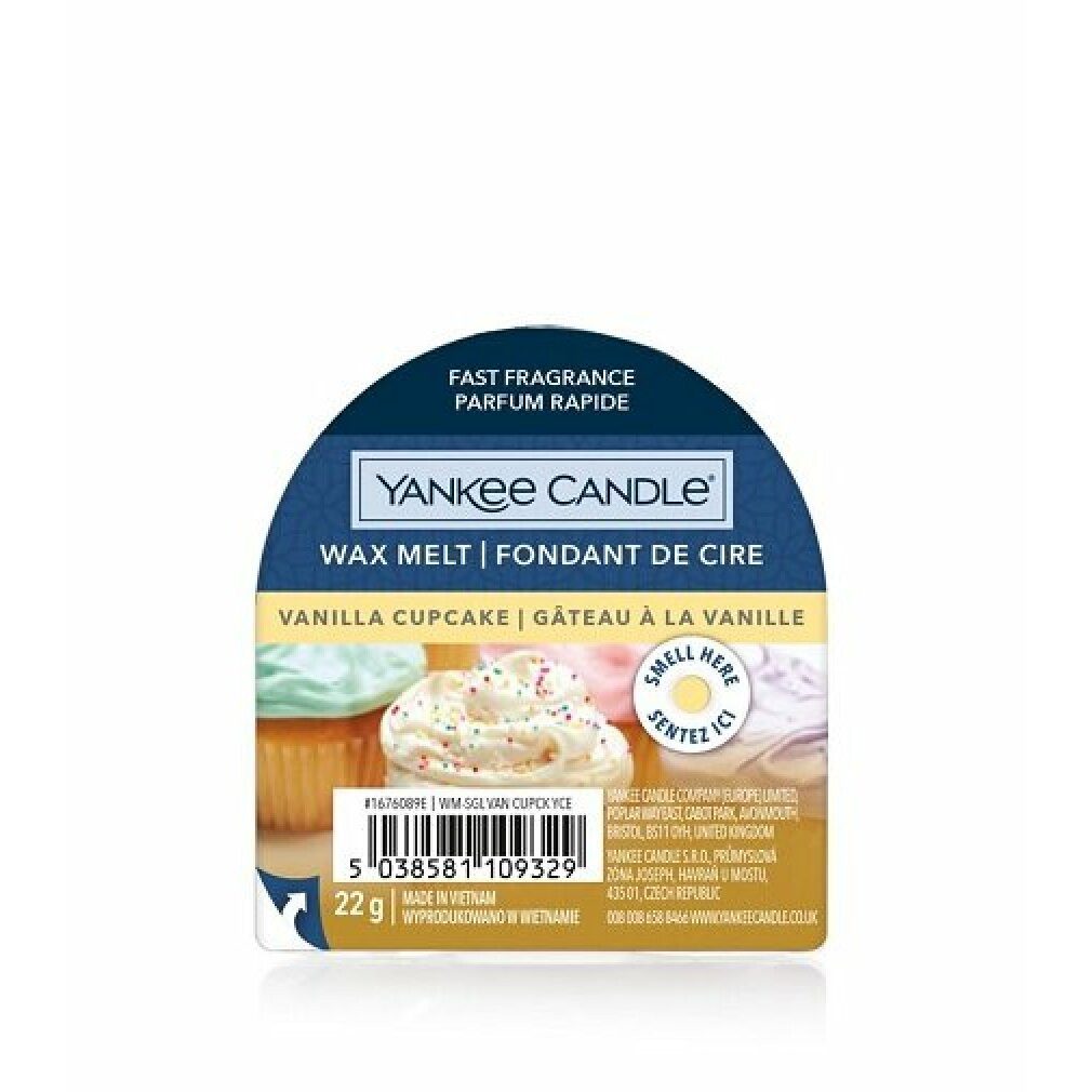 Yankee Candle Duftkerze Yankee Kerze Vanille Cupcake duftende Wachs 22g günstig online kaufen