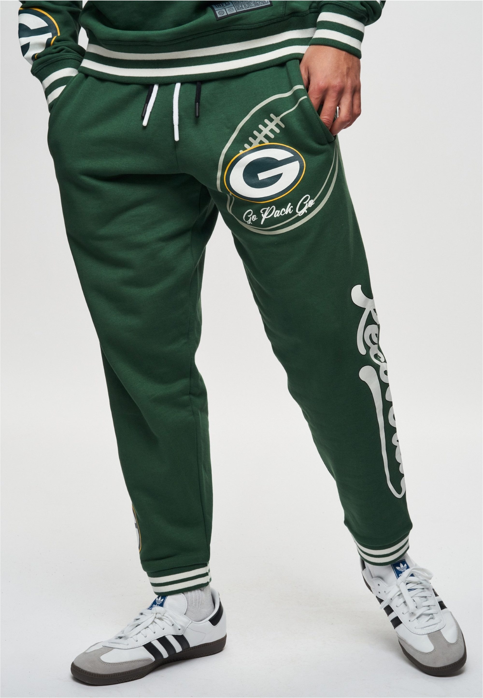 Recovered Sweathose NFL Packers Go Pack Go (1-tlg) für alle Green Bay Packe günstig online kaufen