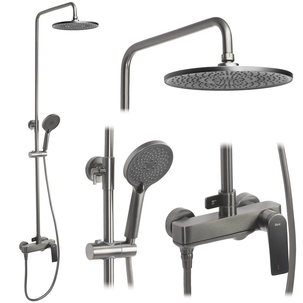 wohnwerk.idee Duschsystem Duscharmatur Dusche Regendusche Avalon günstig online kaufen