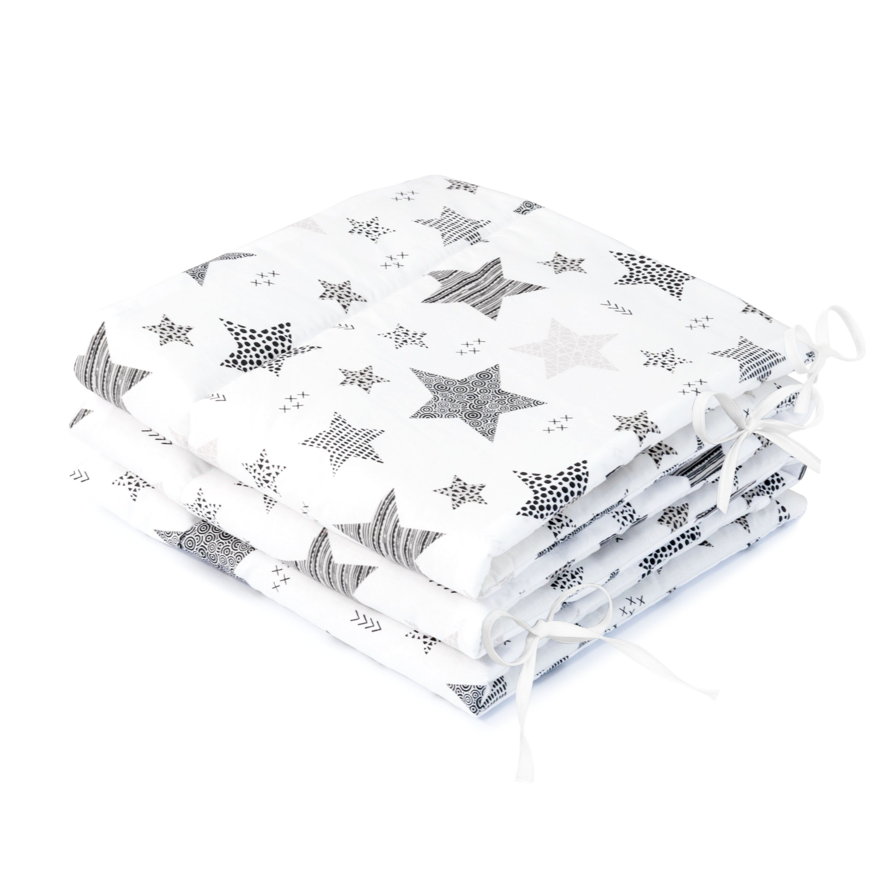 Amilian Bettnestchen - Bettumrandung 180x30 cm für Kinderbett 120x60 geeignet (Kopfschutz), (Nestchen, Kantenschutz), Umrandungen