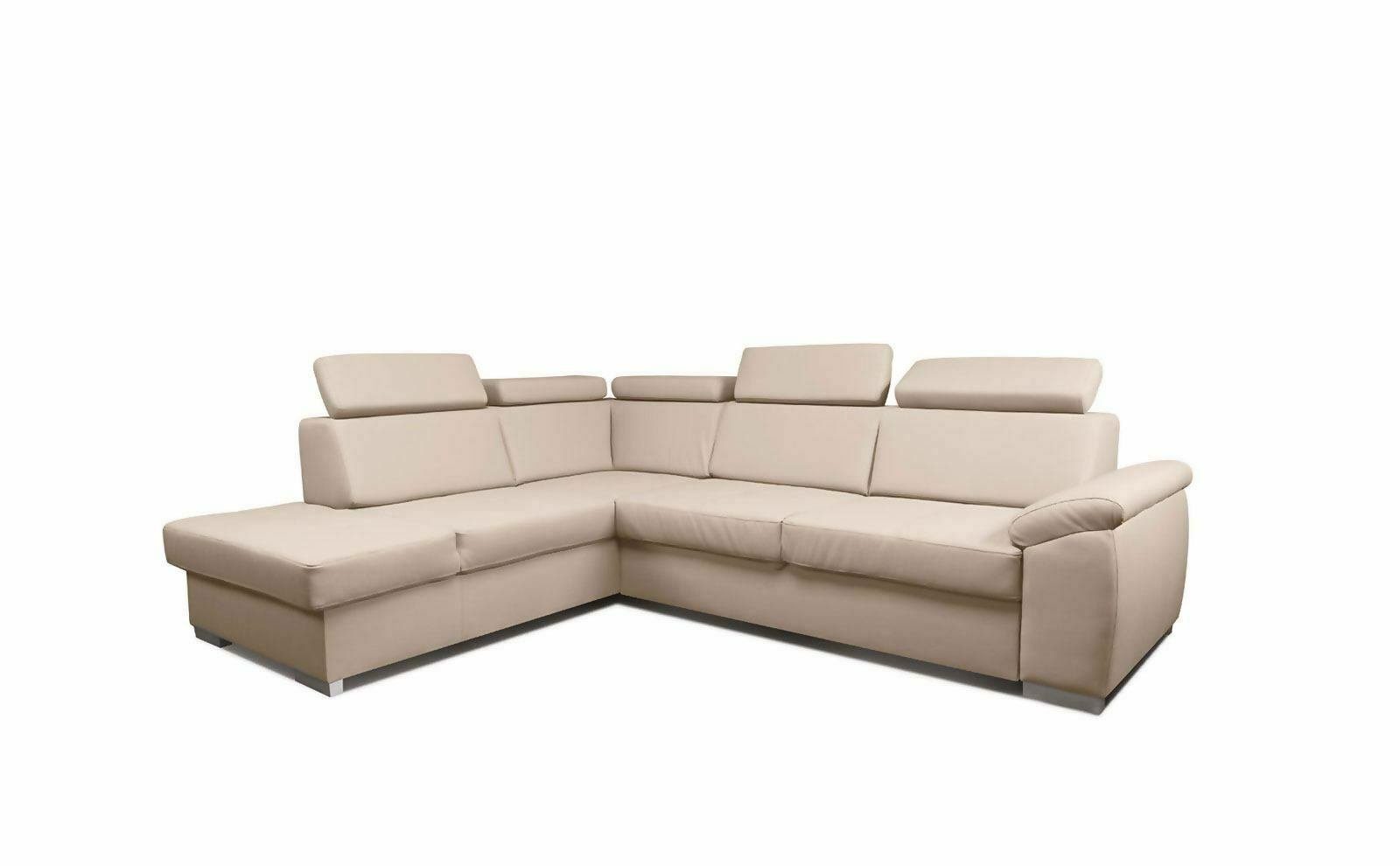 Made Sofa in JVmoebel Textl Couch Ecksofa Funktions Sitz Ecksofa Beige Europe Schlafsofa Wohnzimmer,