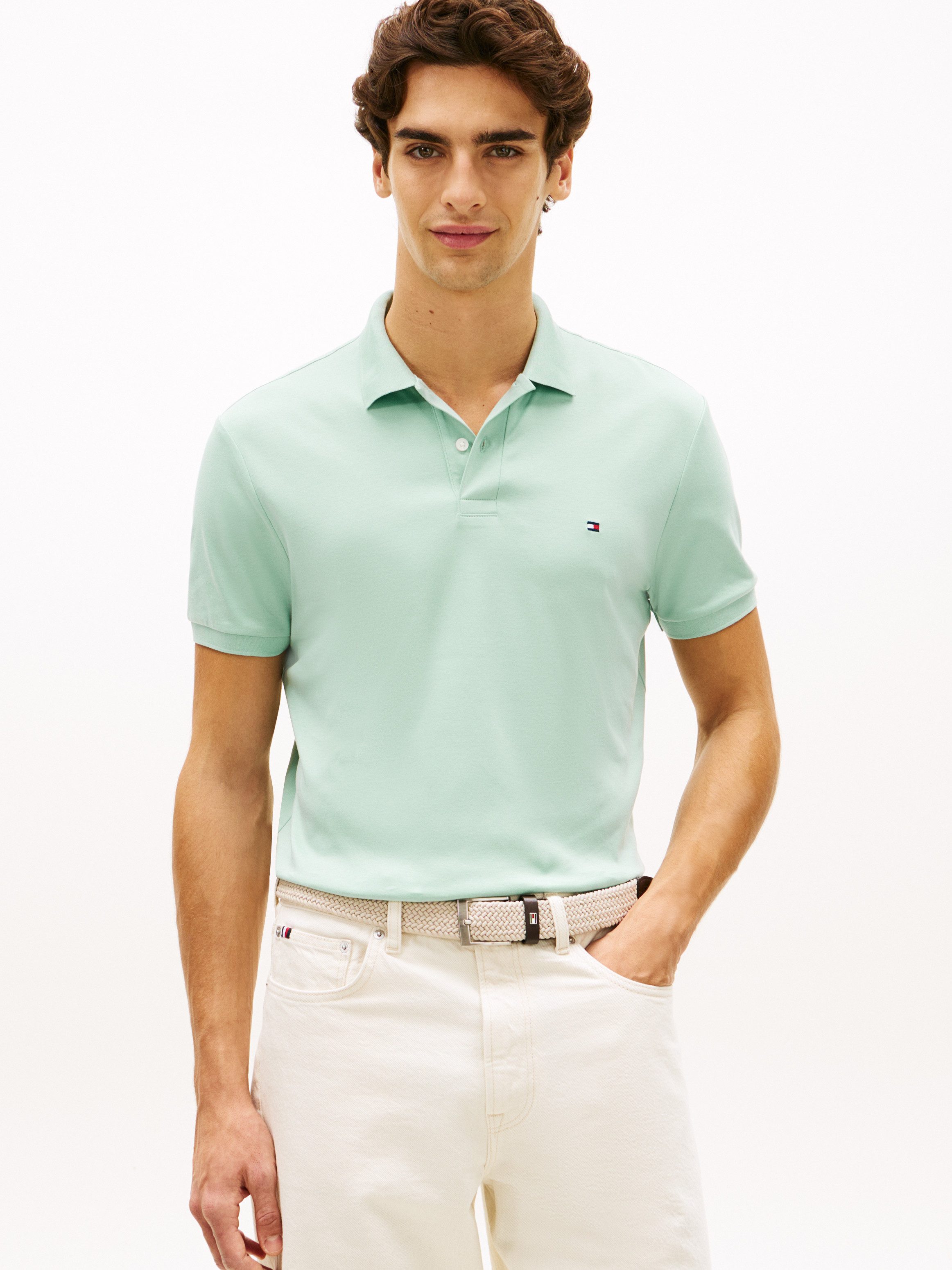 Tommy Hilfiger LIQUID COTTON REGULAR SEASONAL mit Logostickerei