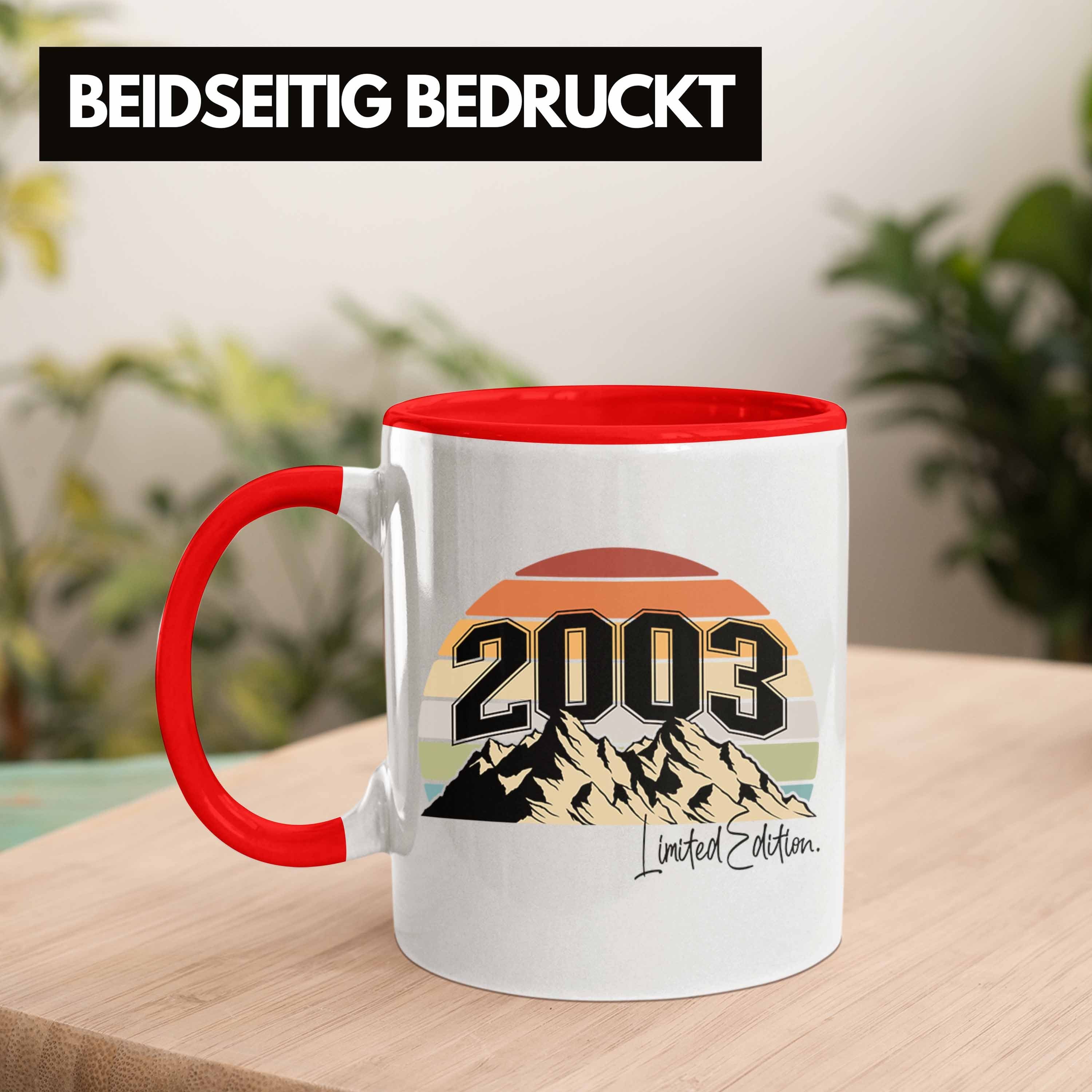 Jungen Geschenk zum Bday Trendation Spruch Geburtstag Rot Tasse Geschenkideen Geschenke Tasse 18er Mädchen 18 Tochter Lustig 18 - Geschenkidee Trendation 18.