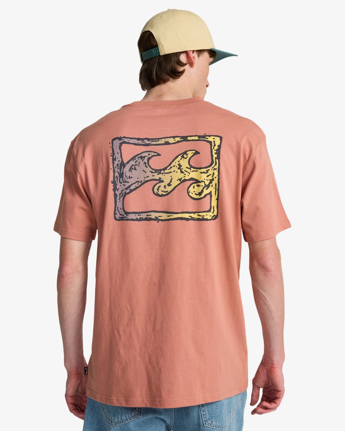 Billabong T-Shirt CRAYON WAVE SS aus Baumwolle, für Erwachsene