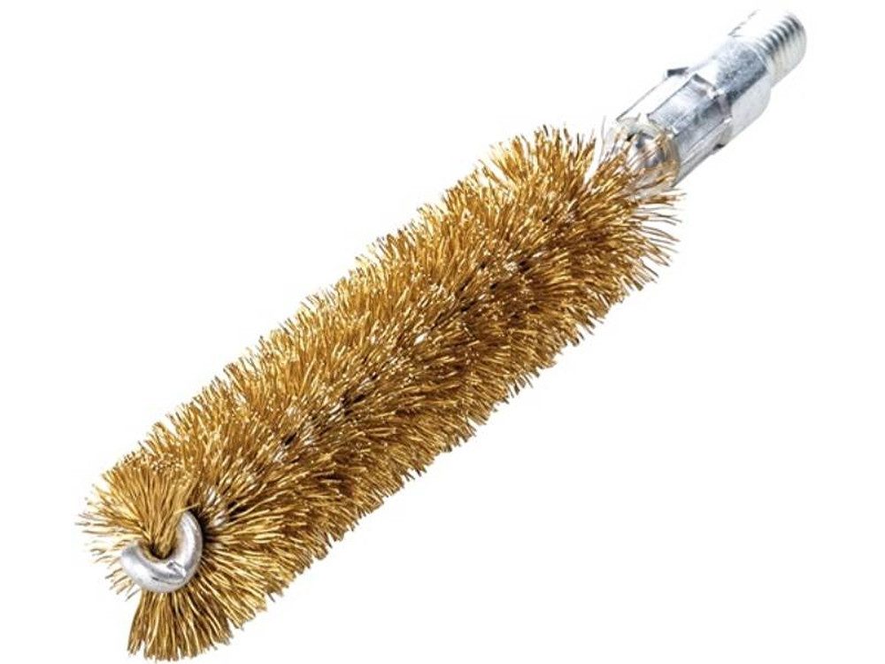 Lessmann Draht LESSMANN 500718 Rohrbürste L.115mm D.18mm Messingdraht gewellt Besatz