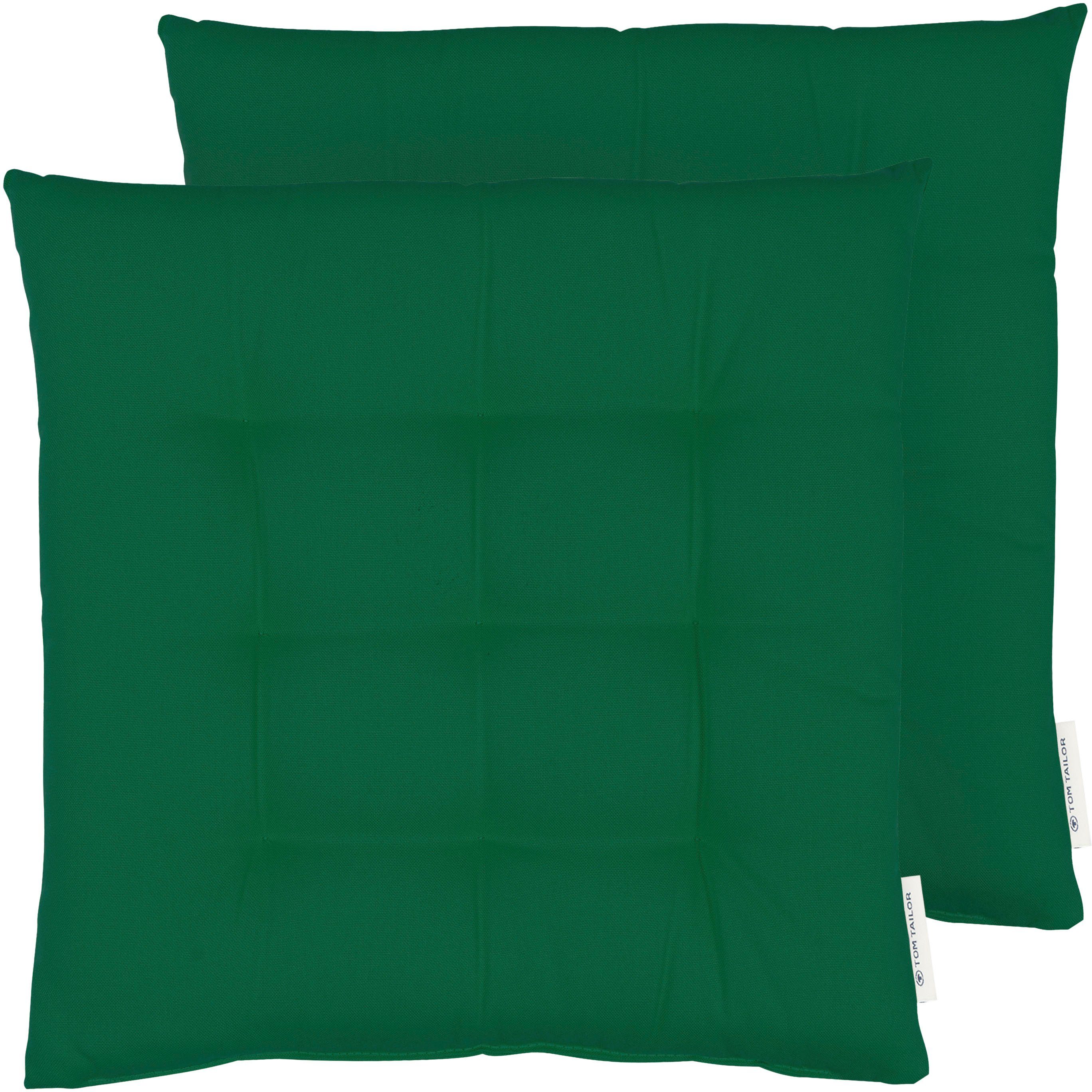 TOM TAILOR HOME Sitzkissen "Dove" unifarben, abgesteppt, 1 Stück günstig online kaufen