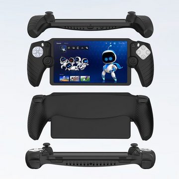 yozhiqu Spielekonsolen-Zubehörset Schutzhülle aus Silikon für die Spielekonsole, Für Sony PlayStation Portal-Spielekonsole, für PS Portal-Zubehör