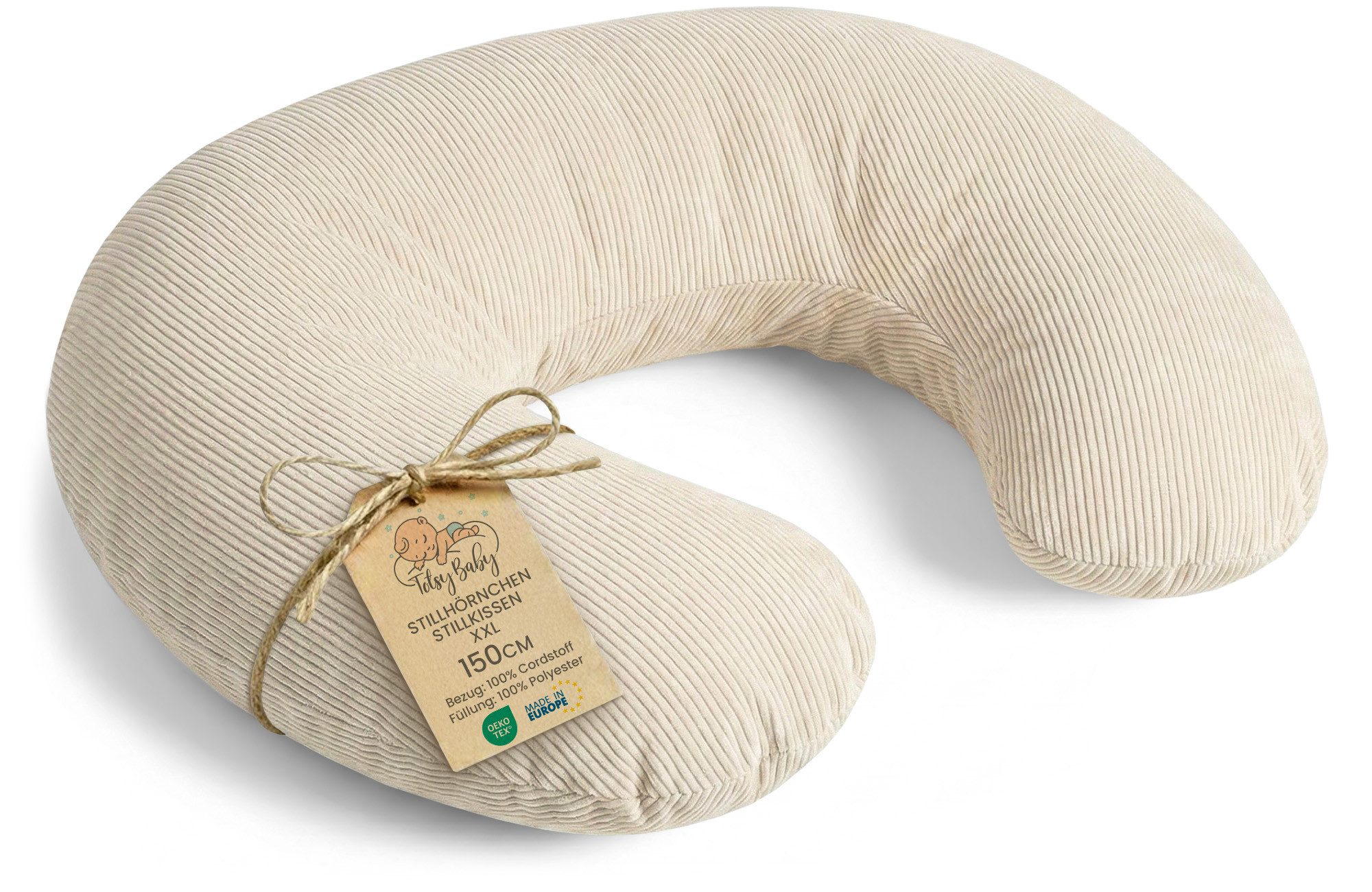 Totsy Baby Stillkissen klein Mond Minky Nursing Stillhörnchen Kissen Nursing Pillow