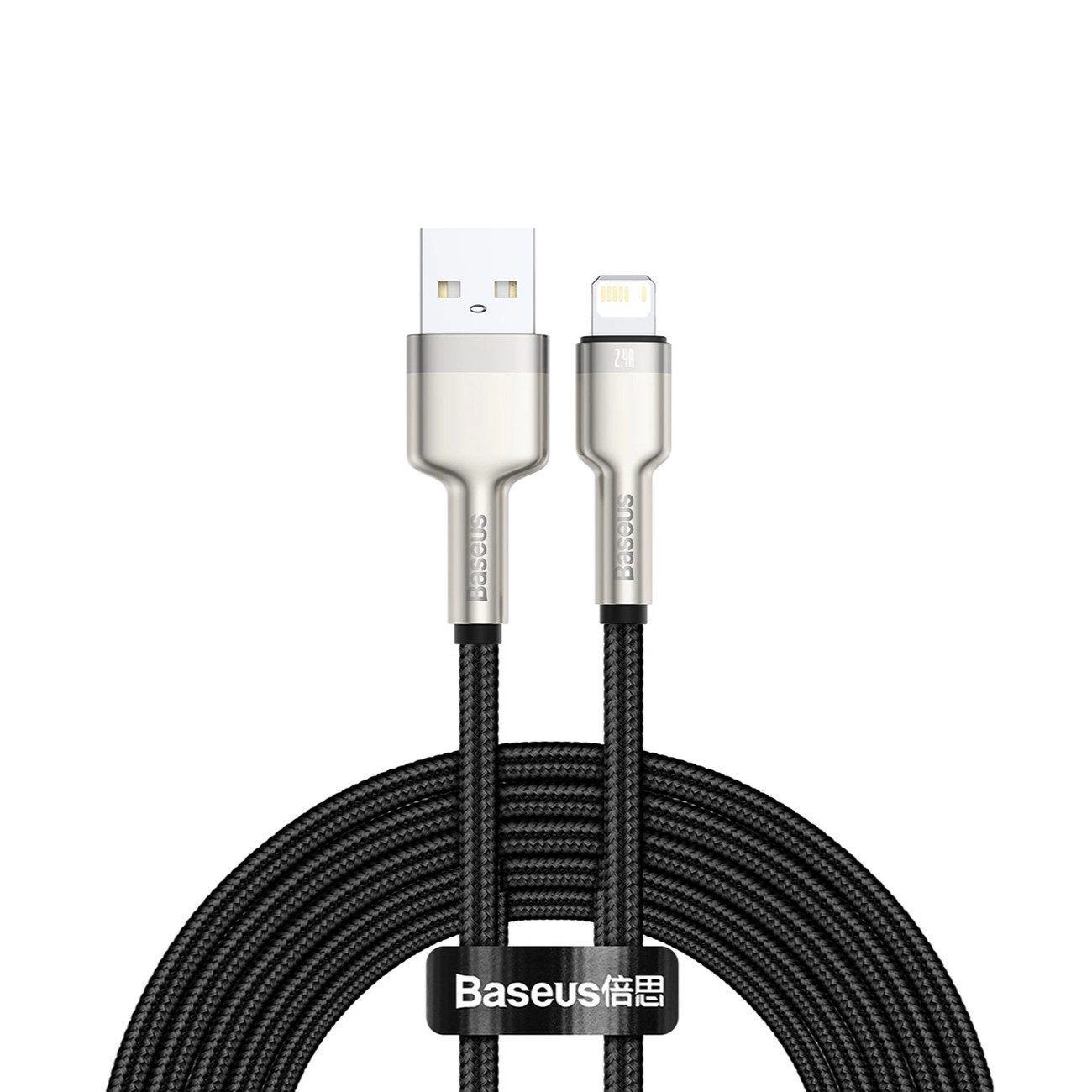 Baseus Cafule Series USB-Kabel, USB-A, Lightning (100 cm), USB-A/Lightning Kabel 1m, 2,4A, schnelles Laden & Datentransfer
