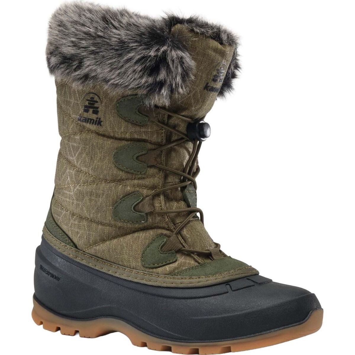 Kamik Momentum 3 Winterstiefel Warme, wasserdichte Damen-Winterstiefel mit geruchsneutralisierender