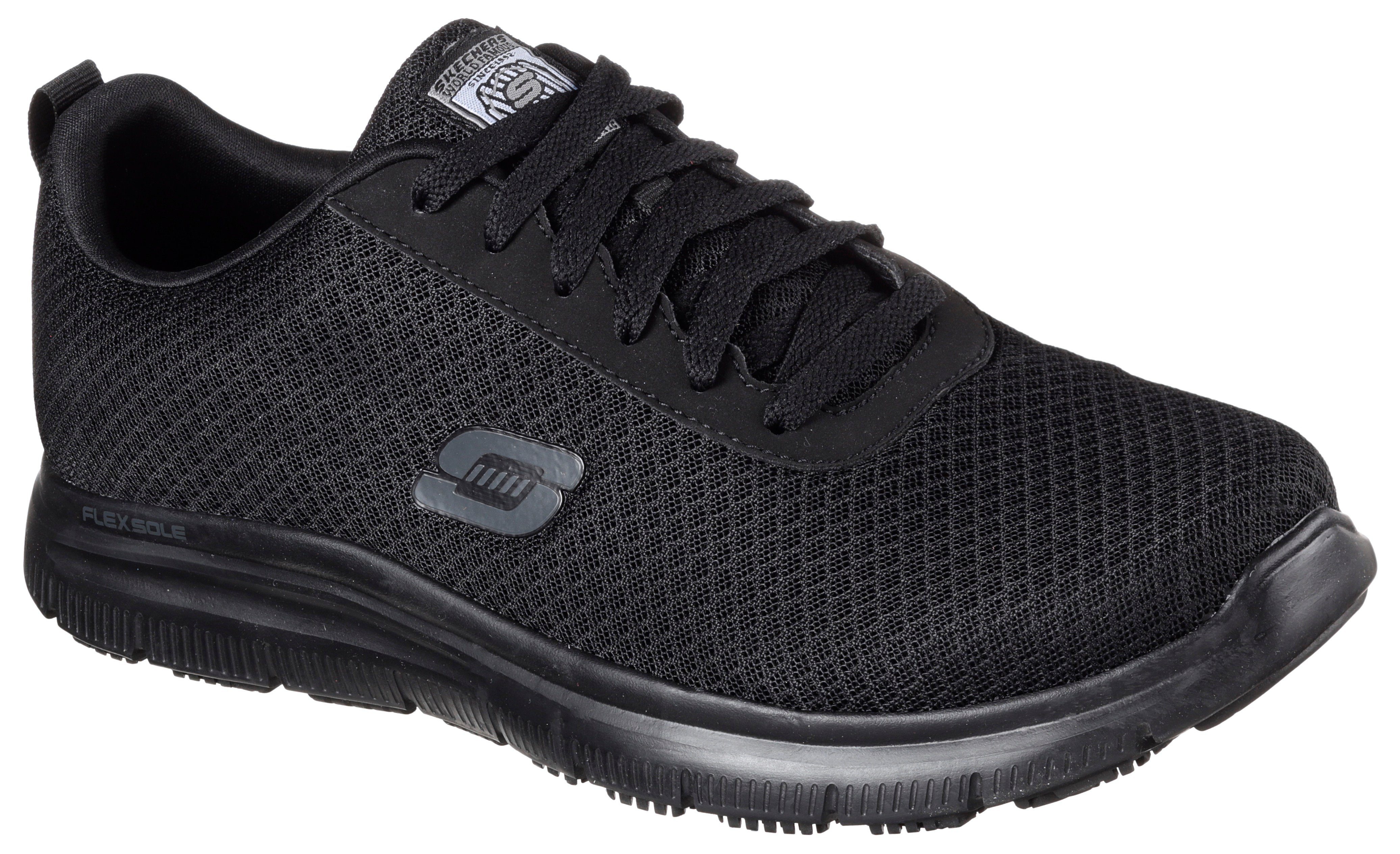 SKECHERS PERFORMANCE Skechers Berufsschuh mit gepolsterter Innensohle schwarz