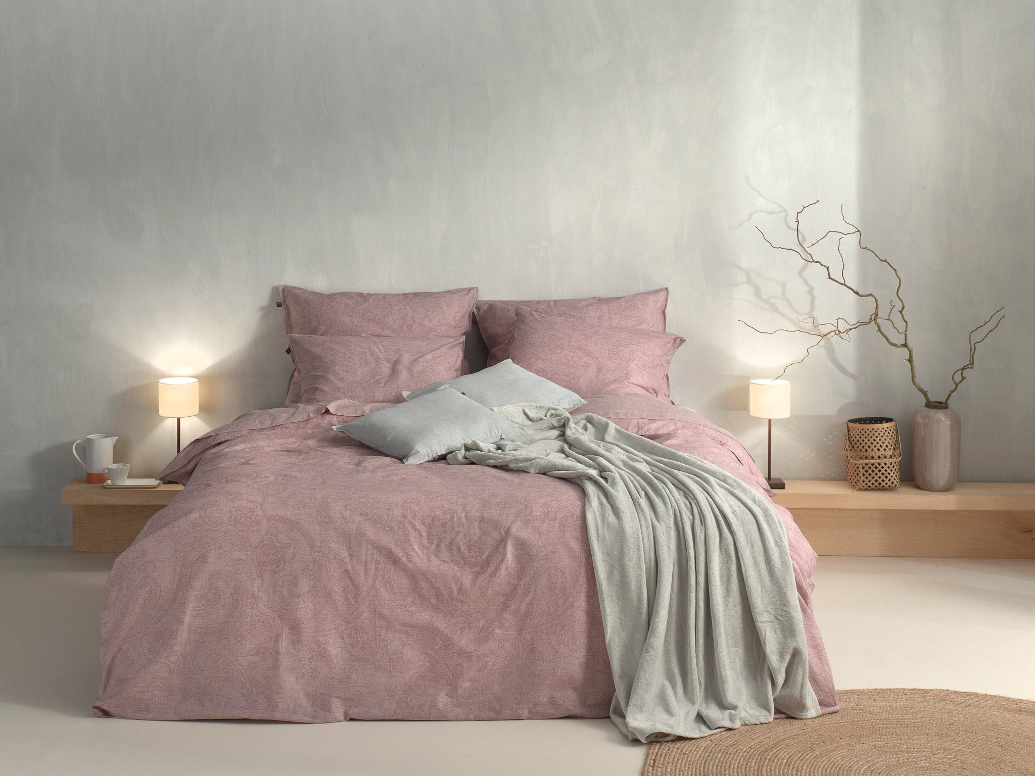 ZO HOME Bettwäsche Paisley-di-Lino, Renforcé, 2 günstig online kaufen