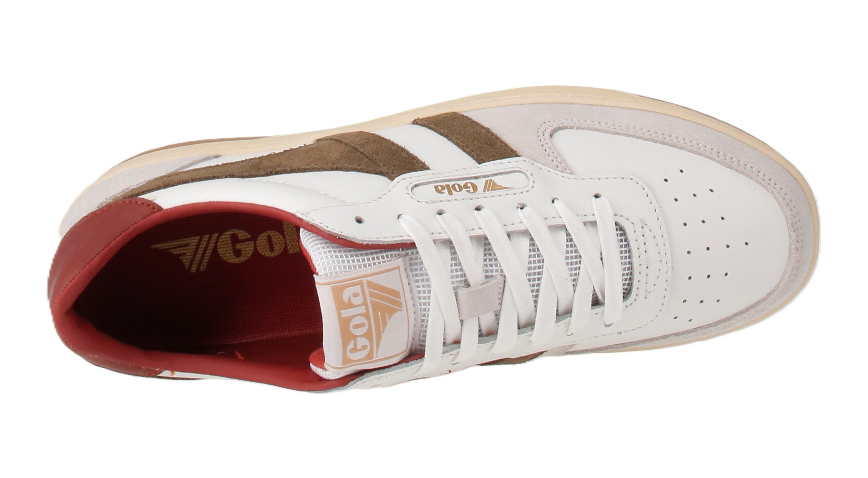 Gola Gola Hawk - Herren Sneaker - White-Khaki-Rust Sneaker