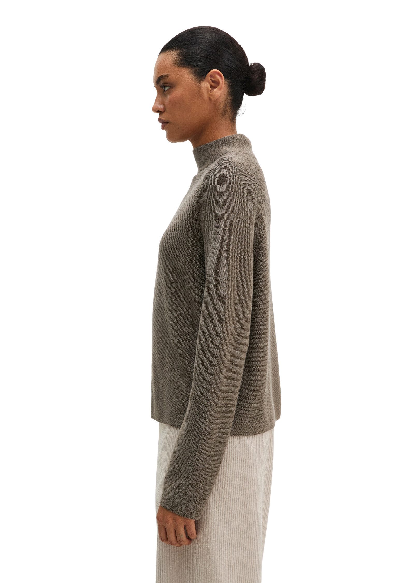 Marc O'Polo Strickpullover aus softer Bio-Baumwolle