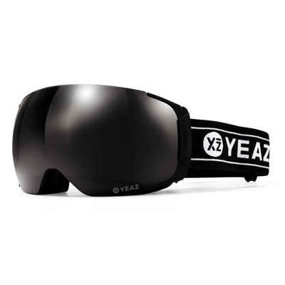 YEAZ Skibrille TWEAK-X ski- und snowboard-brille, (3-St), Magnet-Wechsel-System für Gläser