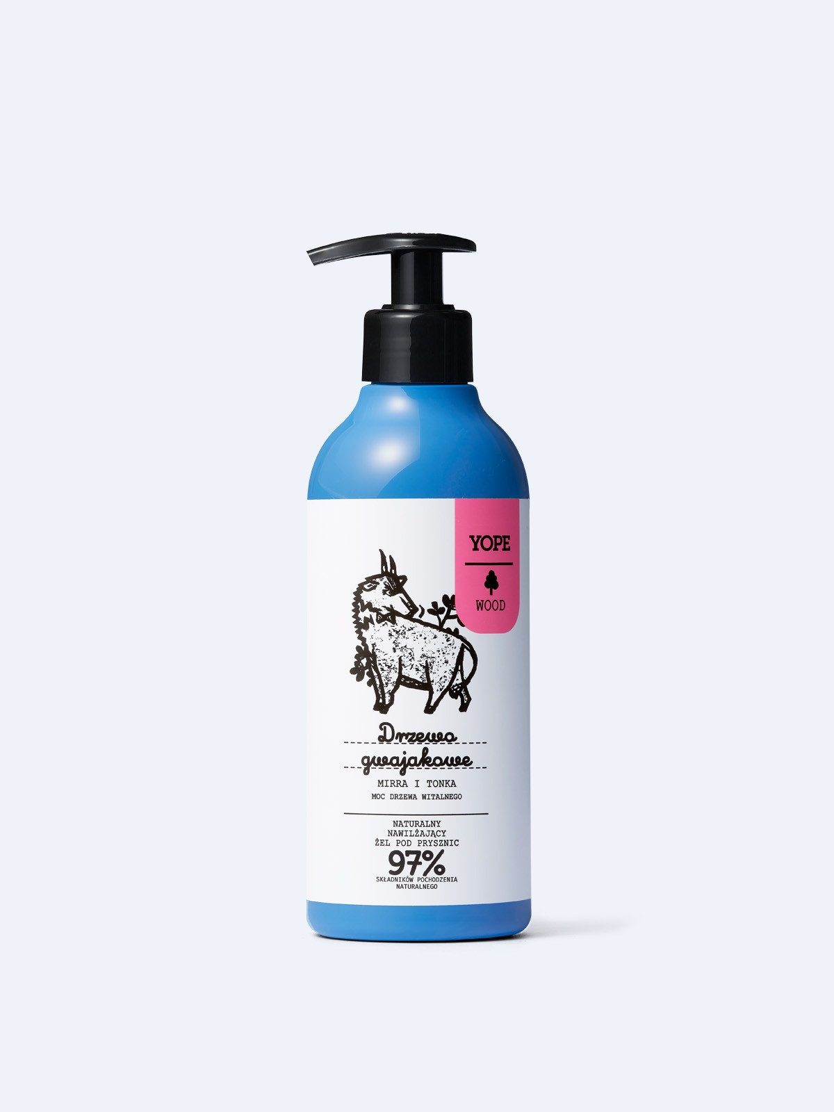 YOPE Duschgel Natürliches DUSCHGEL Guavenbaum & Myrrhe 400ml