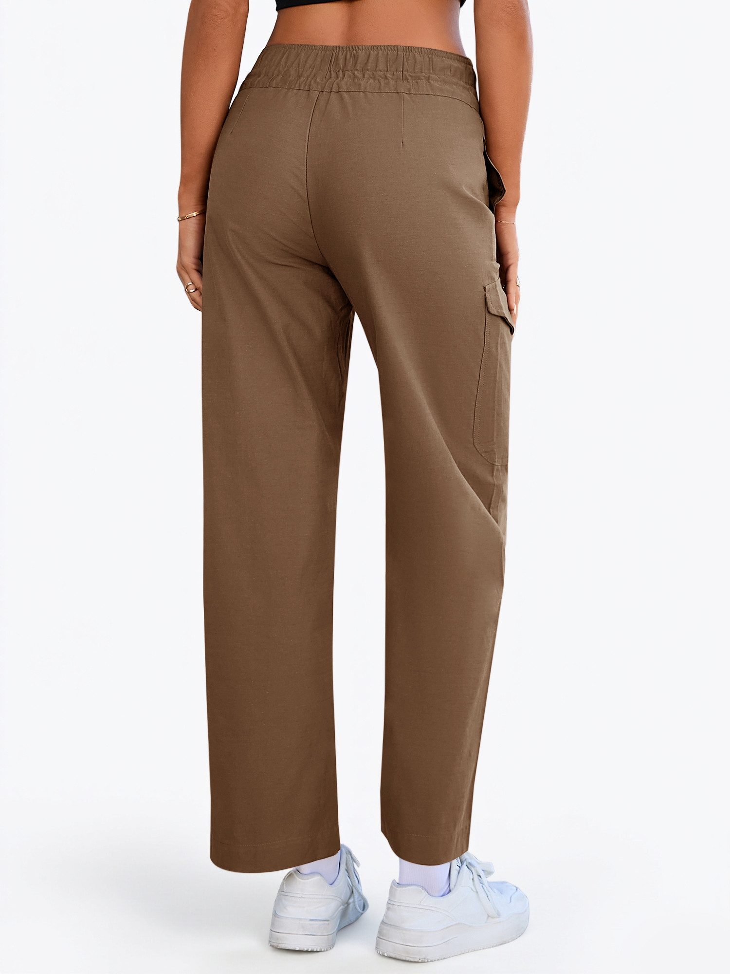 Imily Bela Cargojeans Loose-fit-Jeans Damen Wanderhose mit niedriger Taille günstig online kaufen